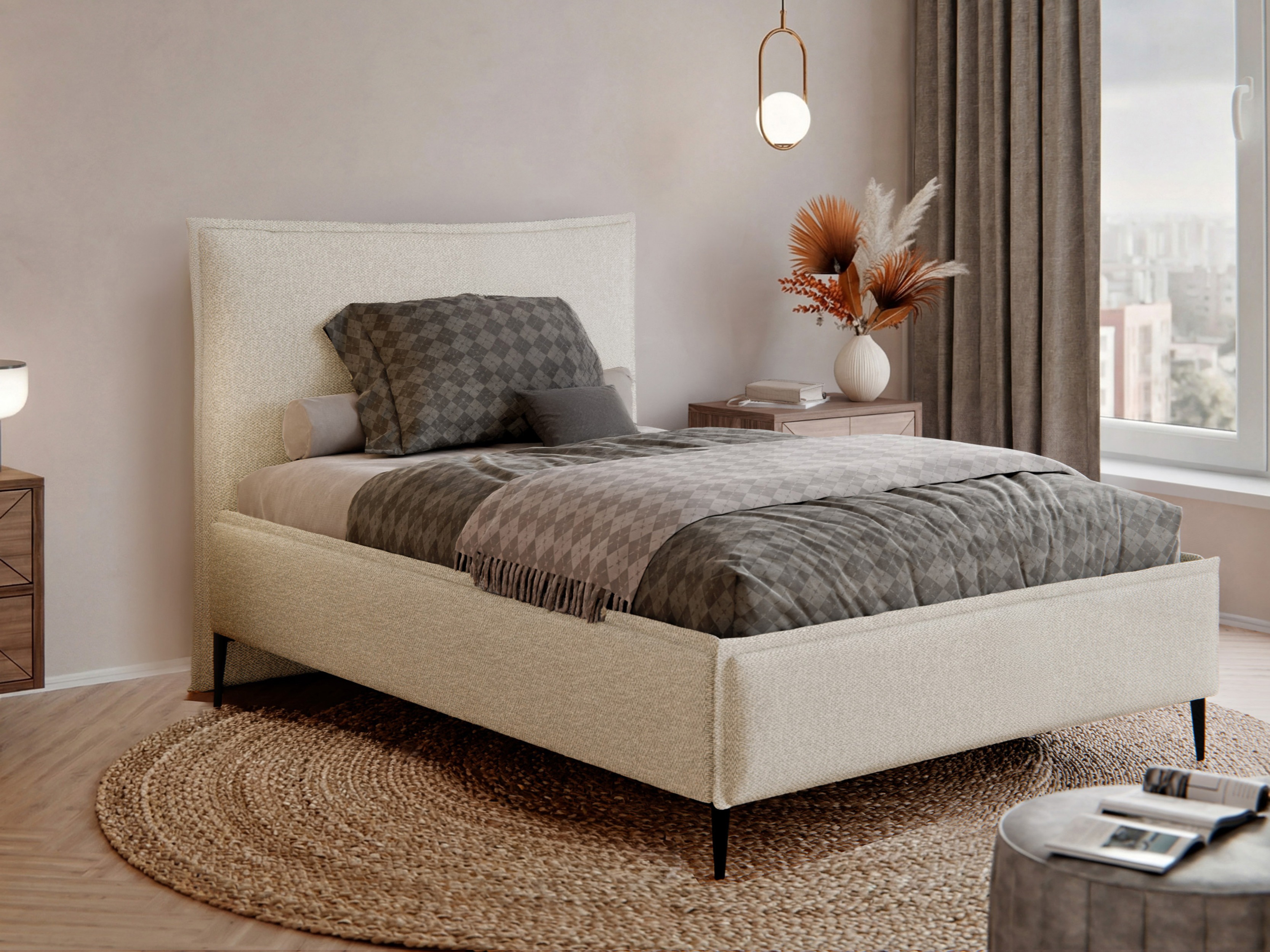 Bed Martinez 128 (Lumi 04)