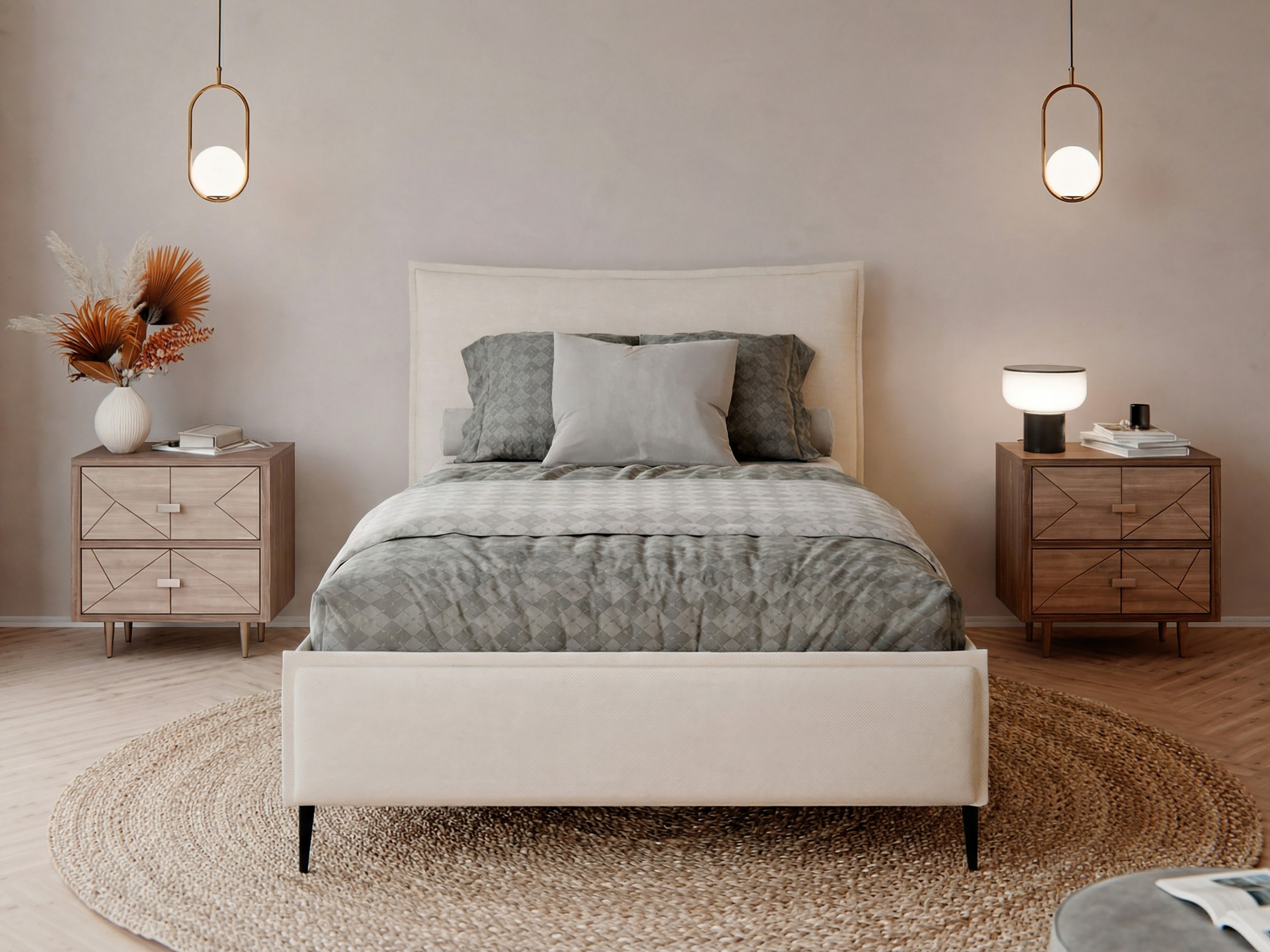 Bed Martinez 128 (Lumi 04)