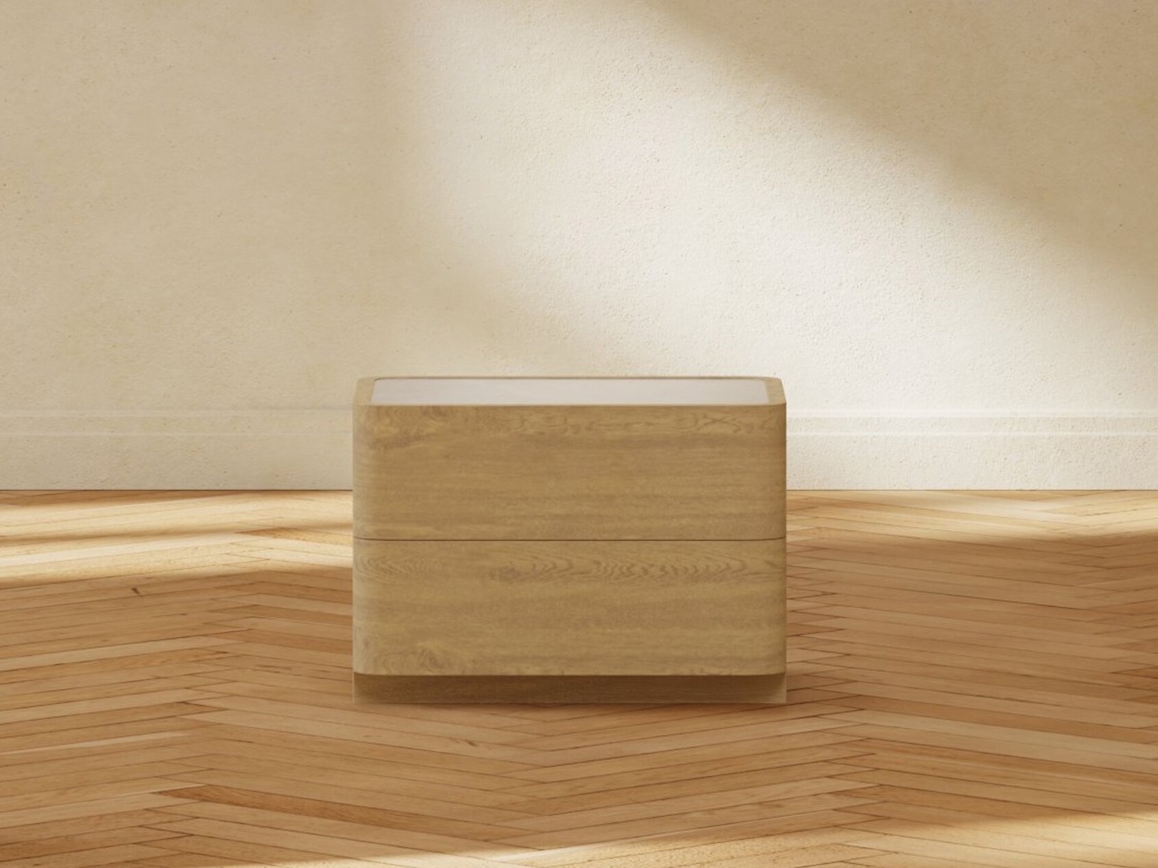 Bedside table Dallas 5197 (Light wood)