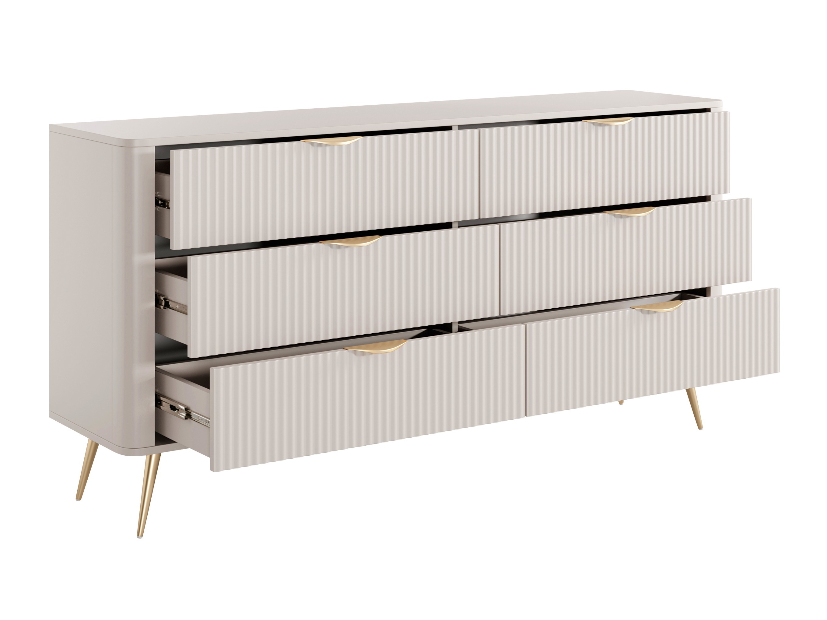 Chest of drawers Lectum II (Graphite)