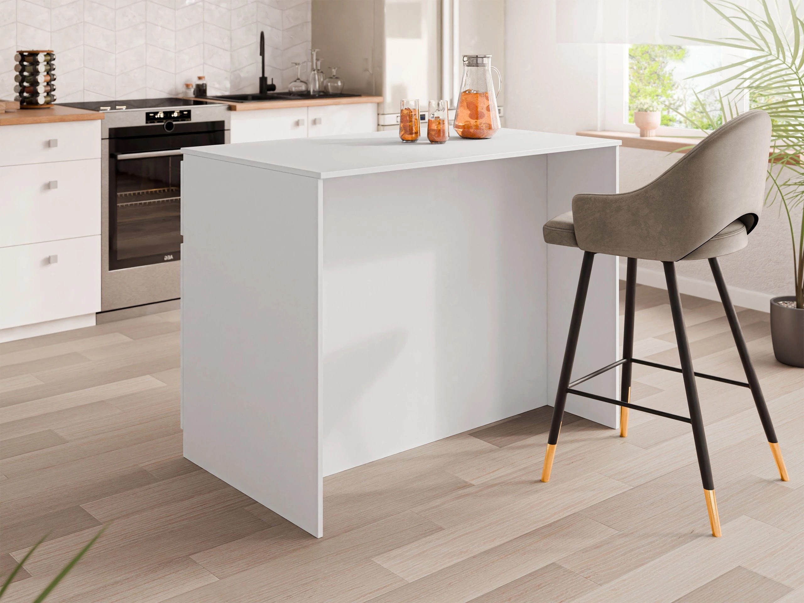 Kitchen island Comfivo 504 (White)