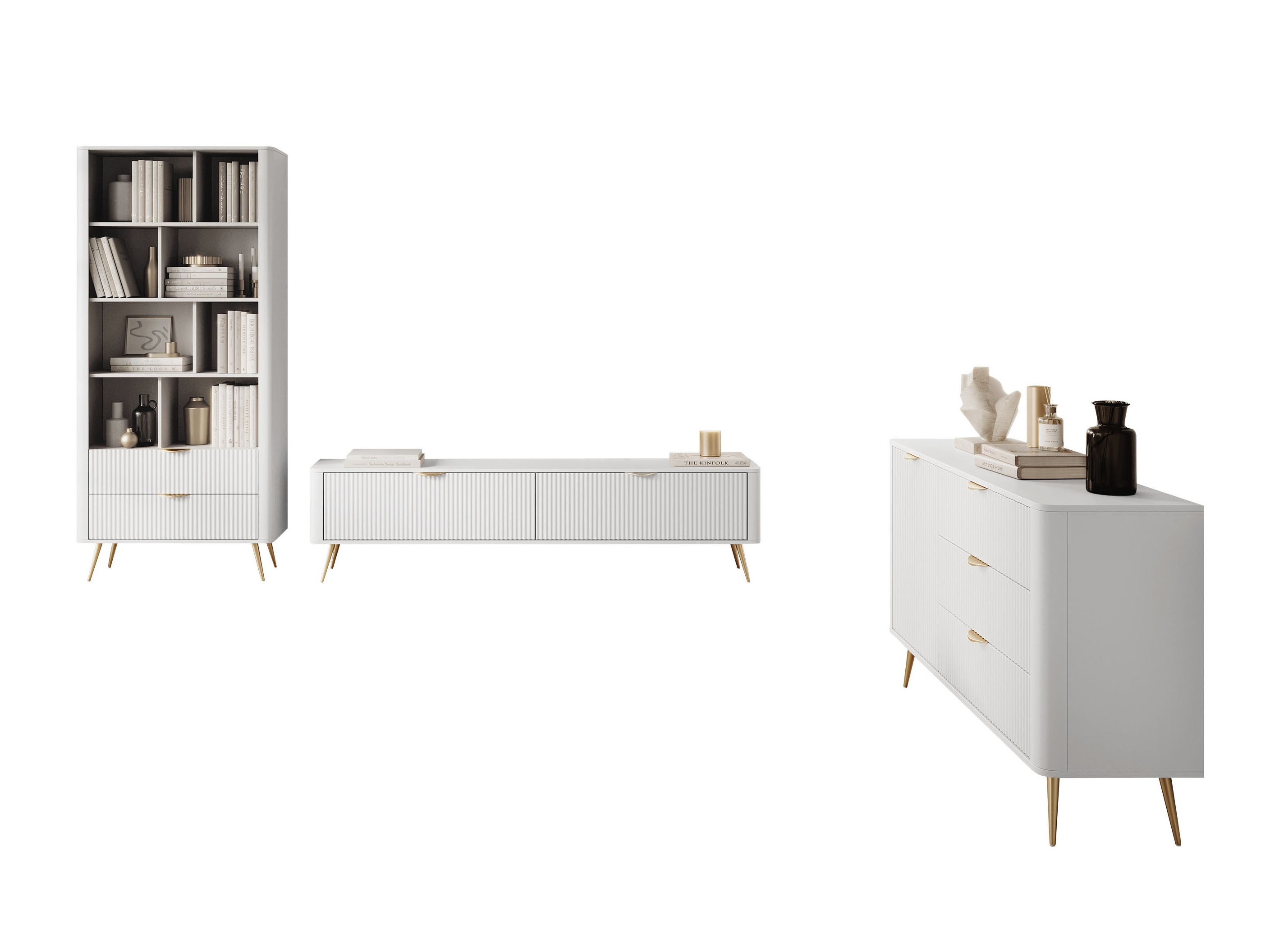 Living room set Lectum I (White)