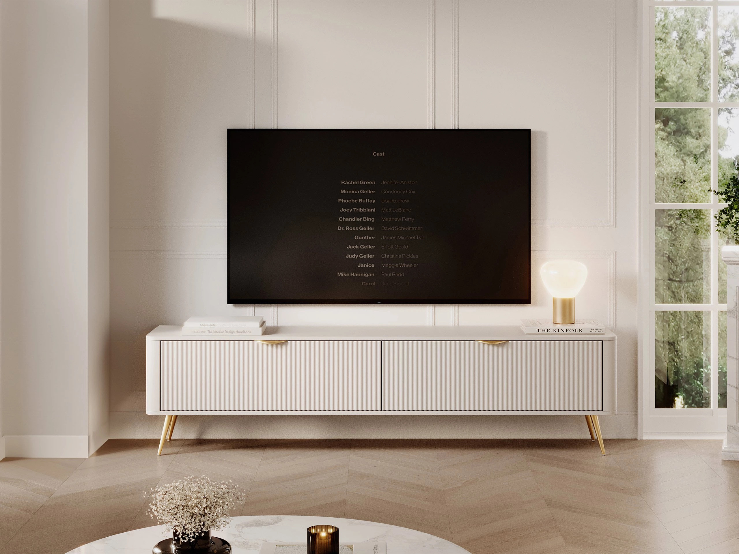 TV stand Lectum I (Beige)