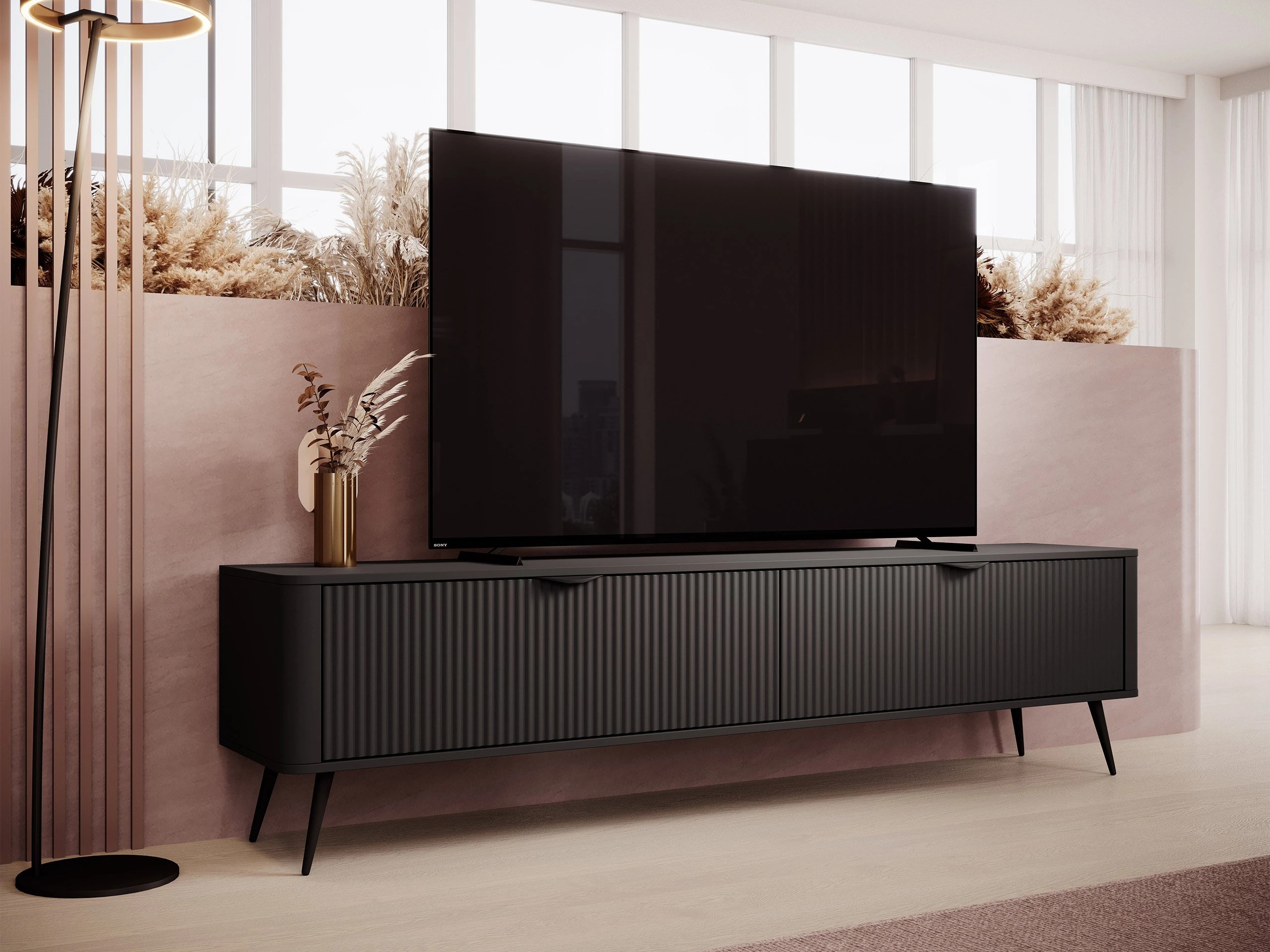 TV stand Lectum I (Graphite)