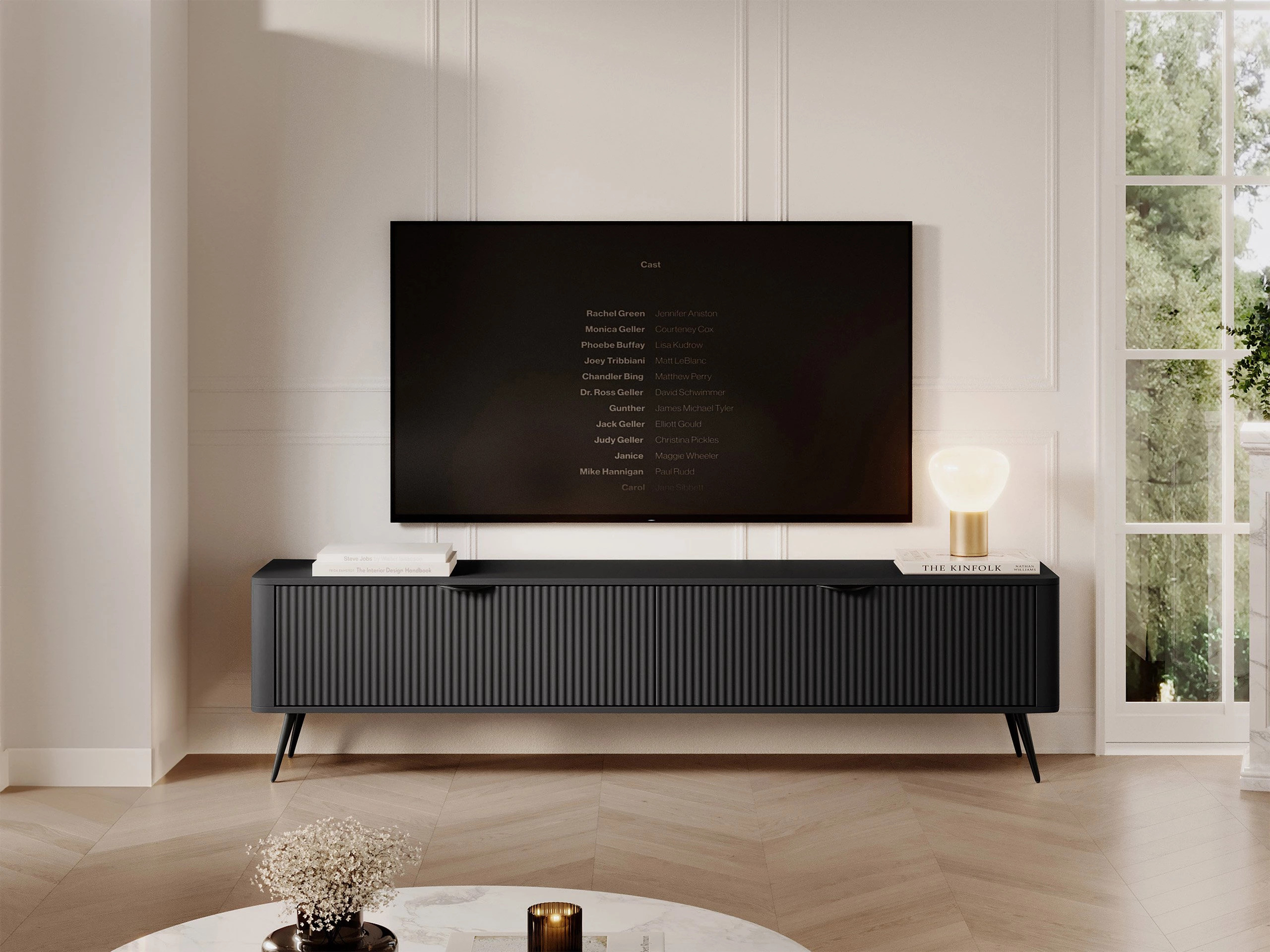 TV stand Lectum I (Graphite)
