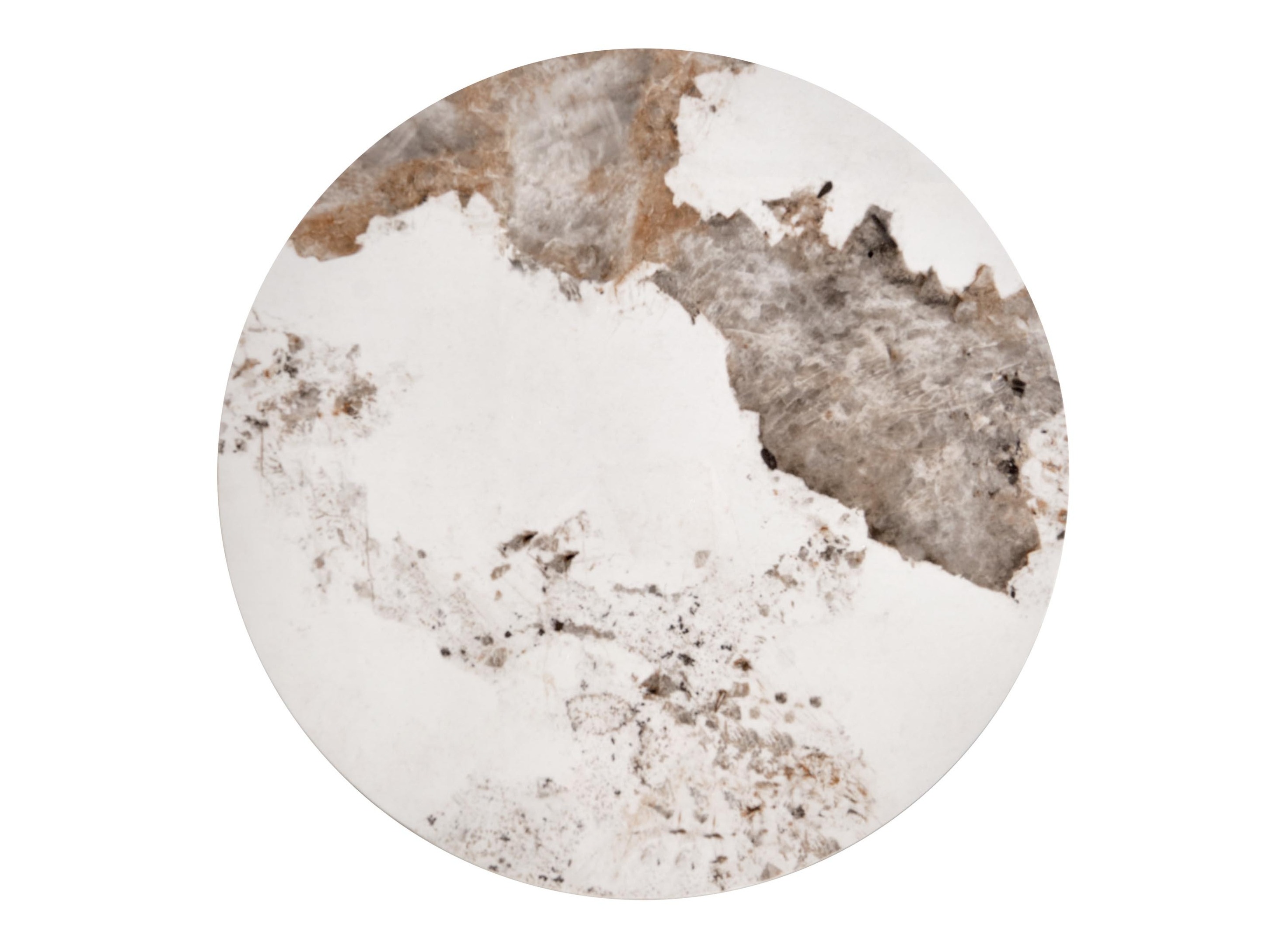 Nest of coffee tables Houston 1658 (White + White marble)