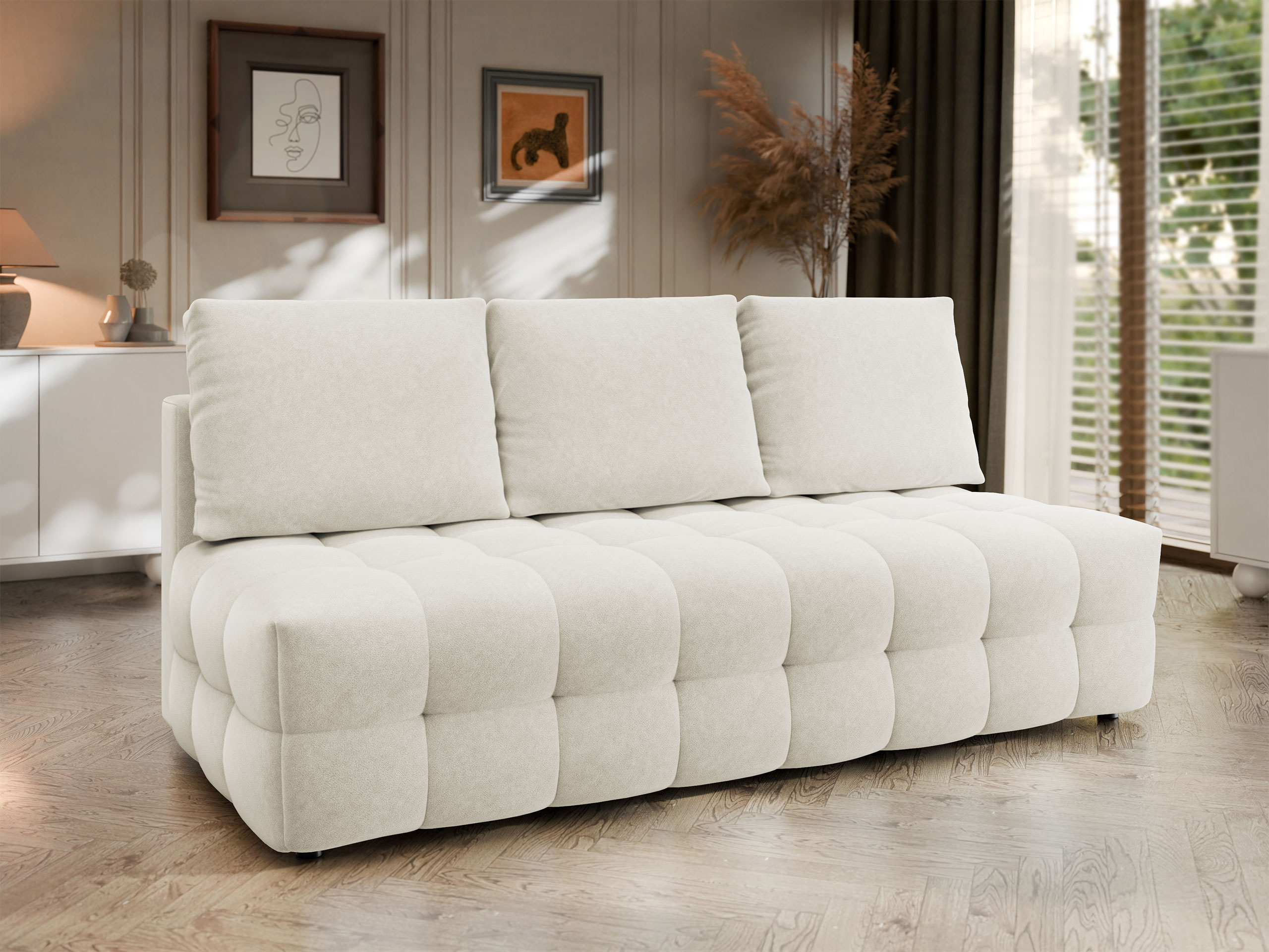 Sofa bed Temple 133 (Velo 621)