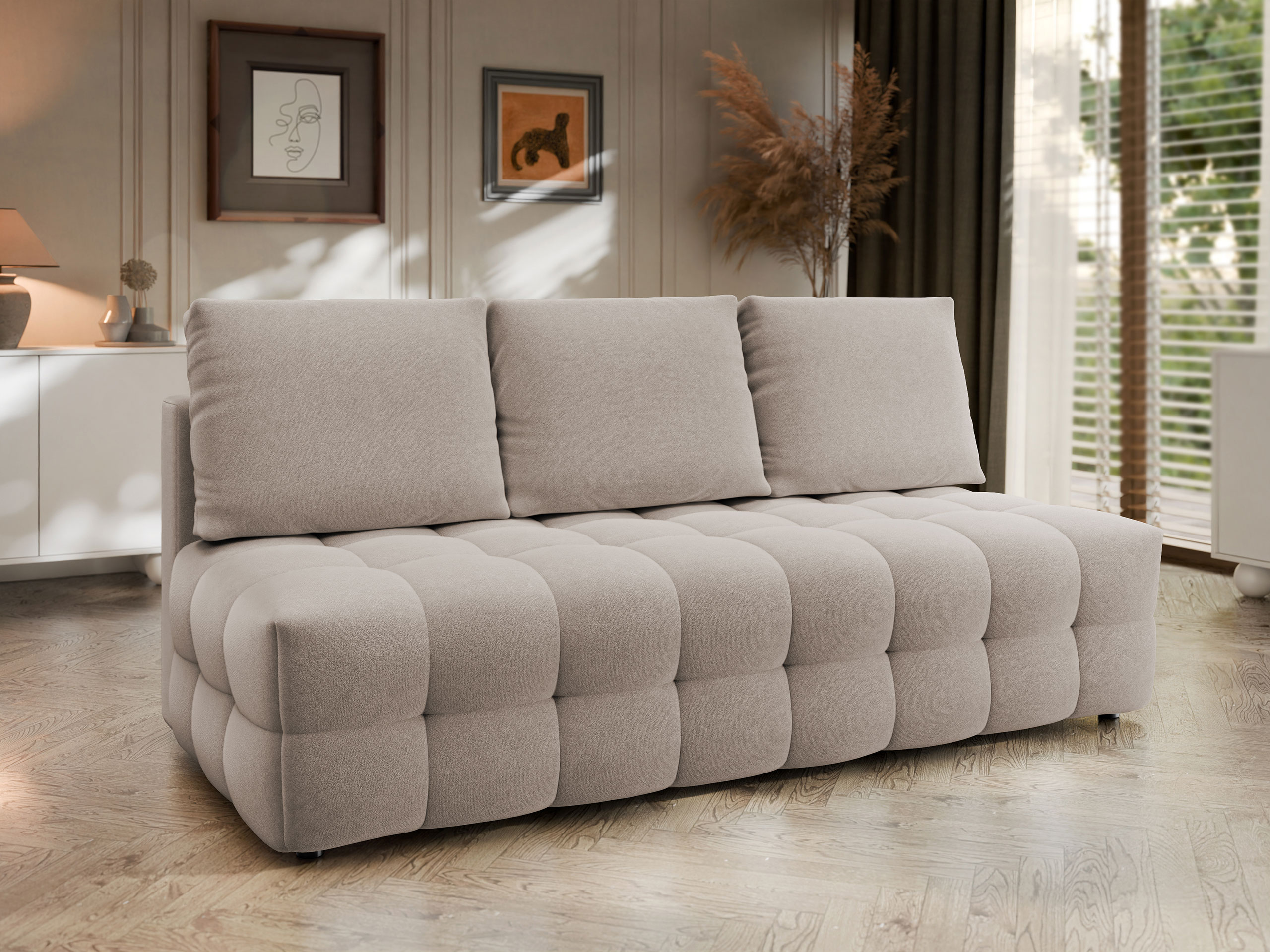 Sofa bed Temple 133 (Velo 623)
