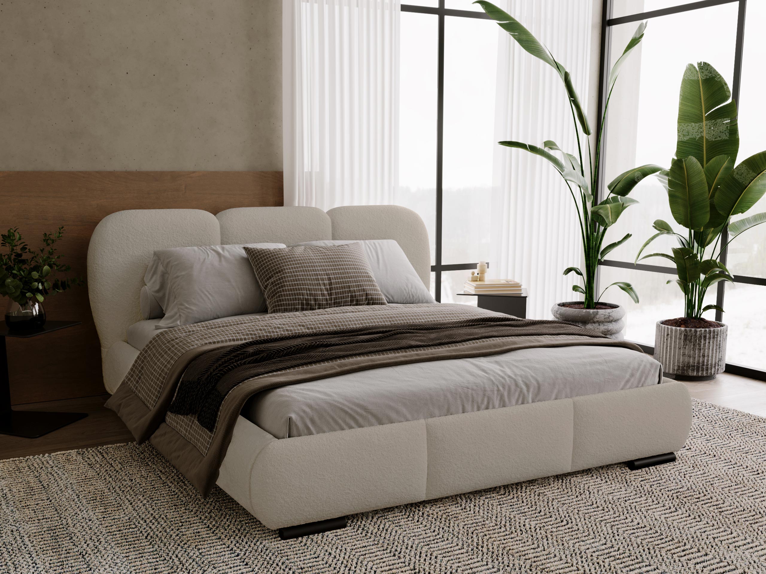 Bed TrendyNest 129 (Coral 50)