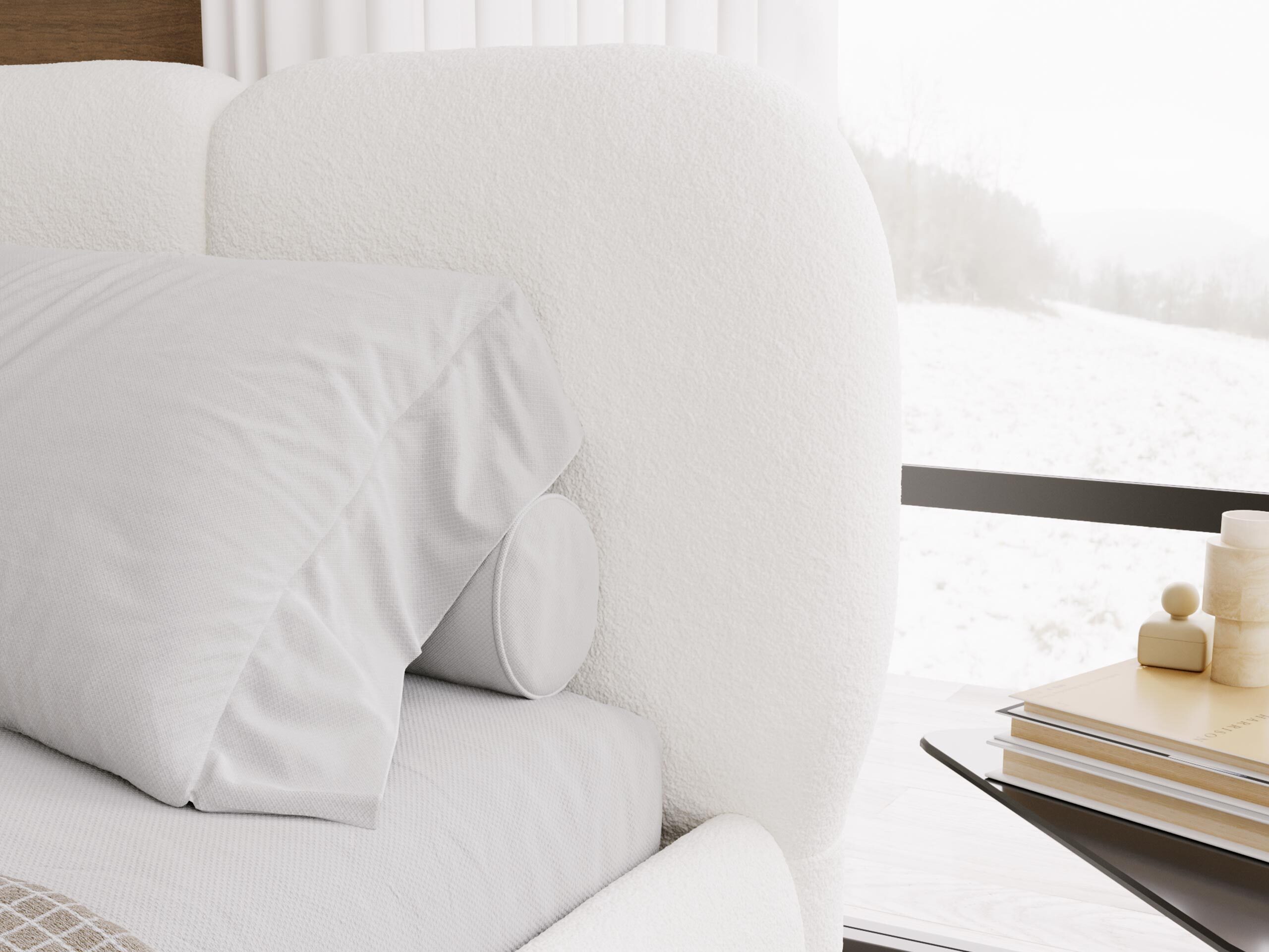 Bed TrendyNest 129 (Coral 50)