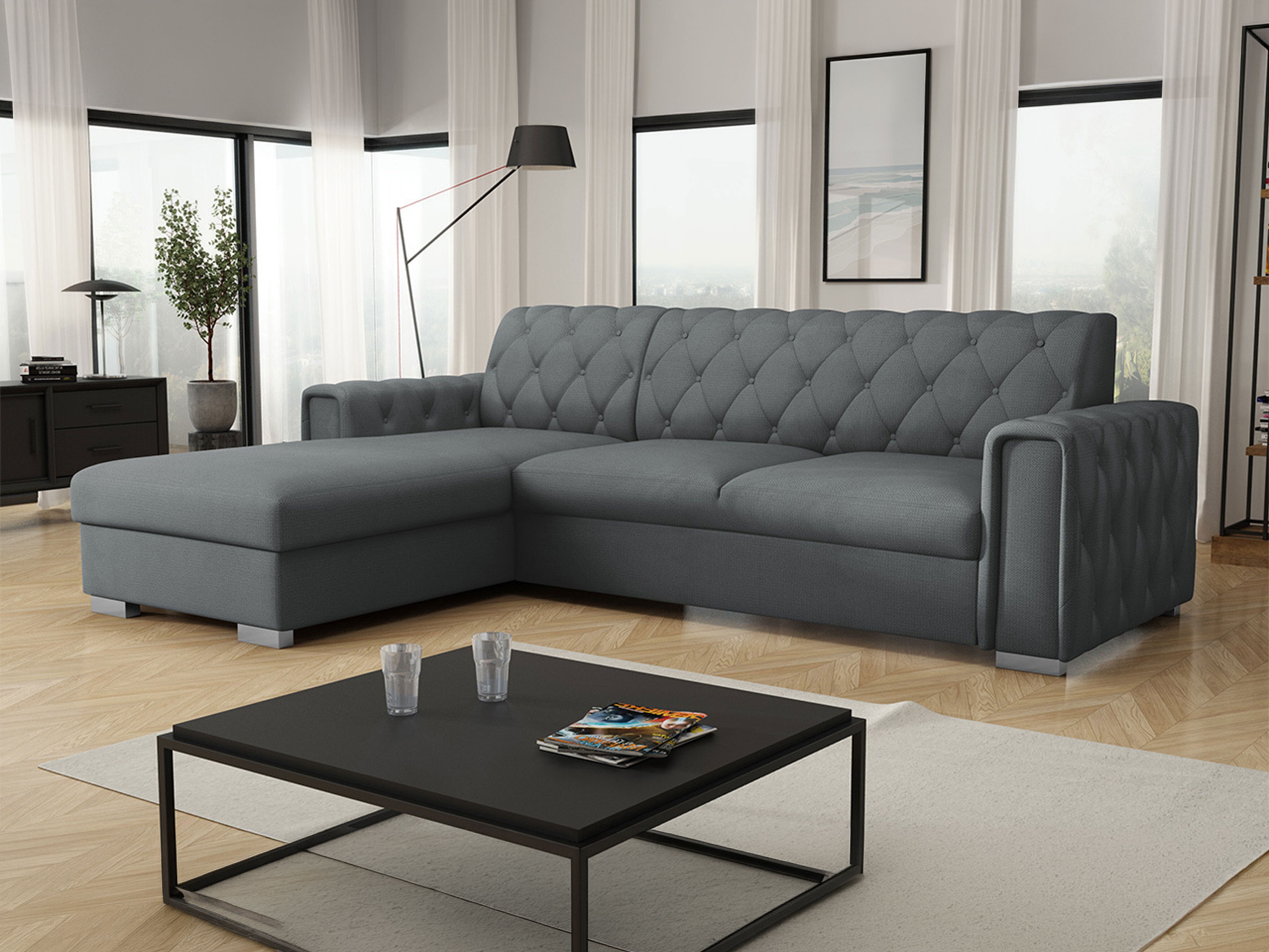 Corner sofa Columbus 203 (Kronos 22)