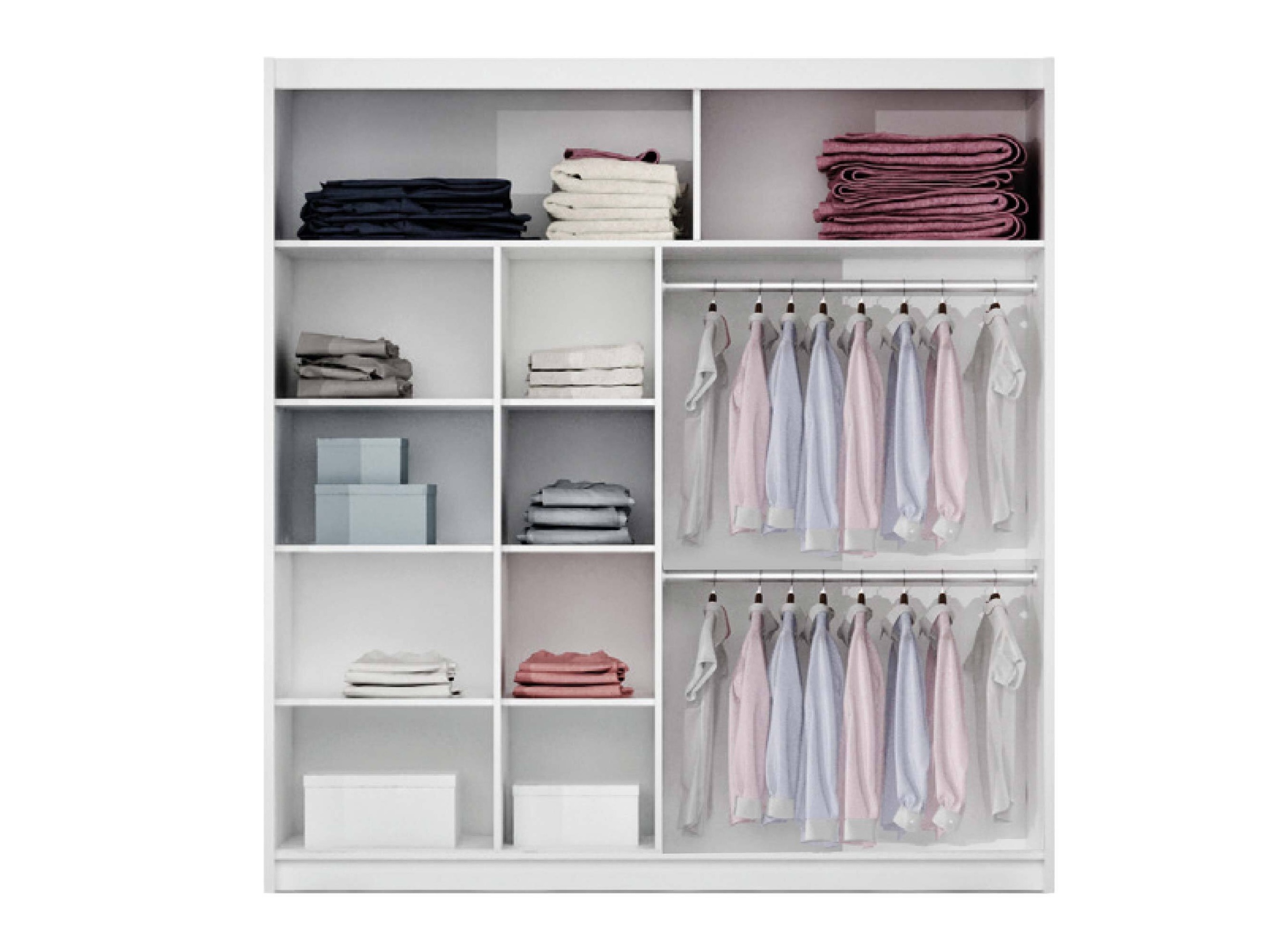 Wardrobe Honolulu 201 (White)