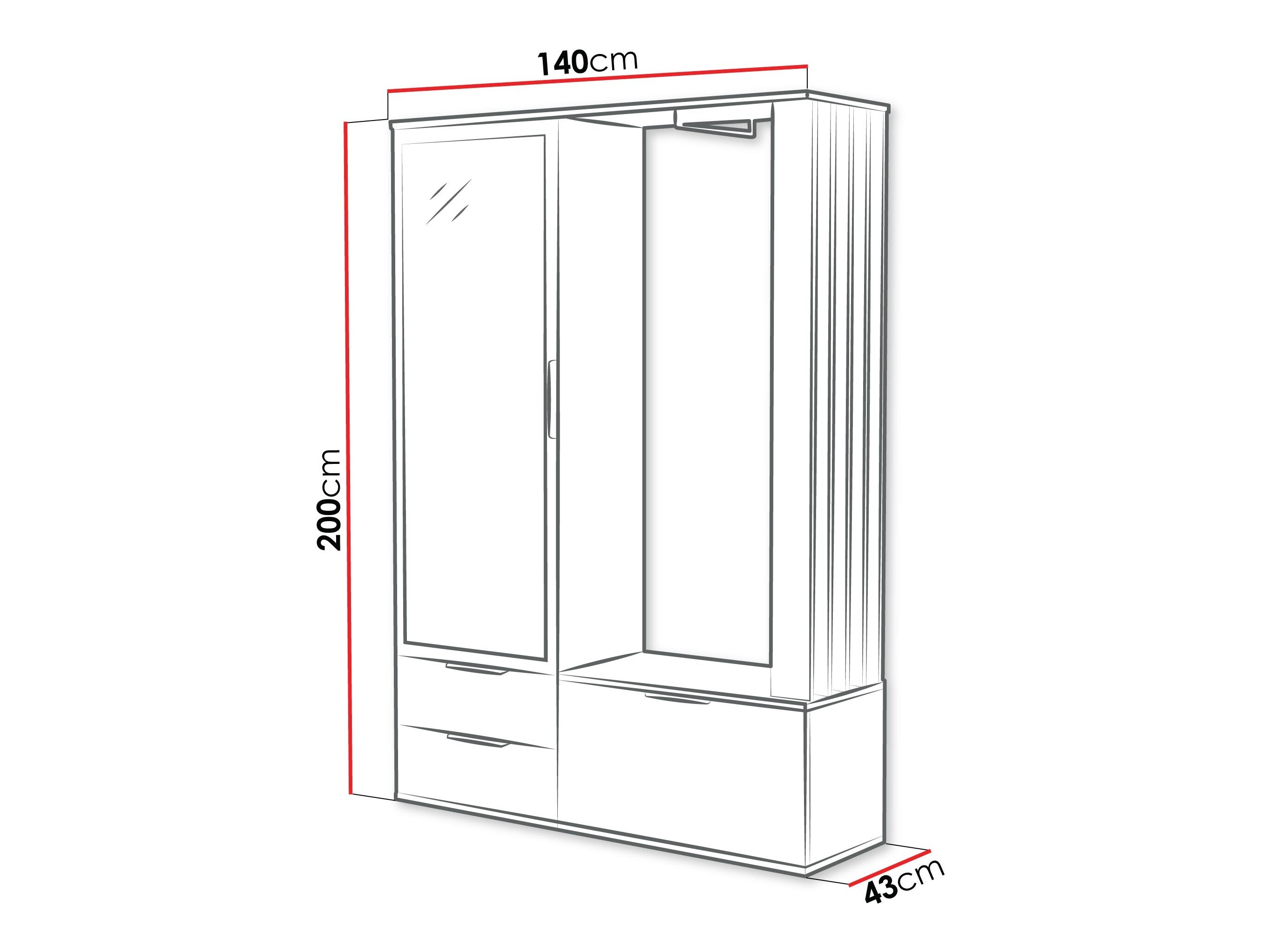 Hallway set Honolulu 261
