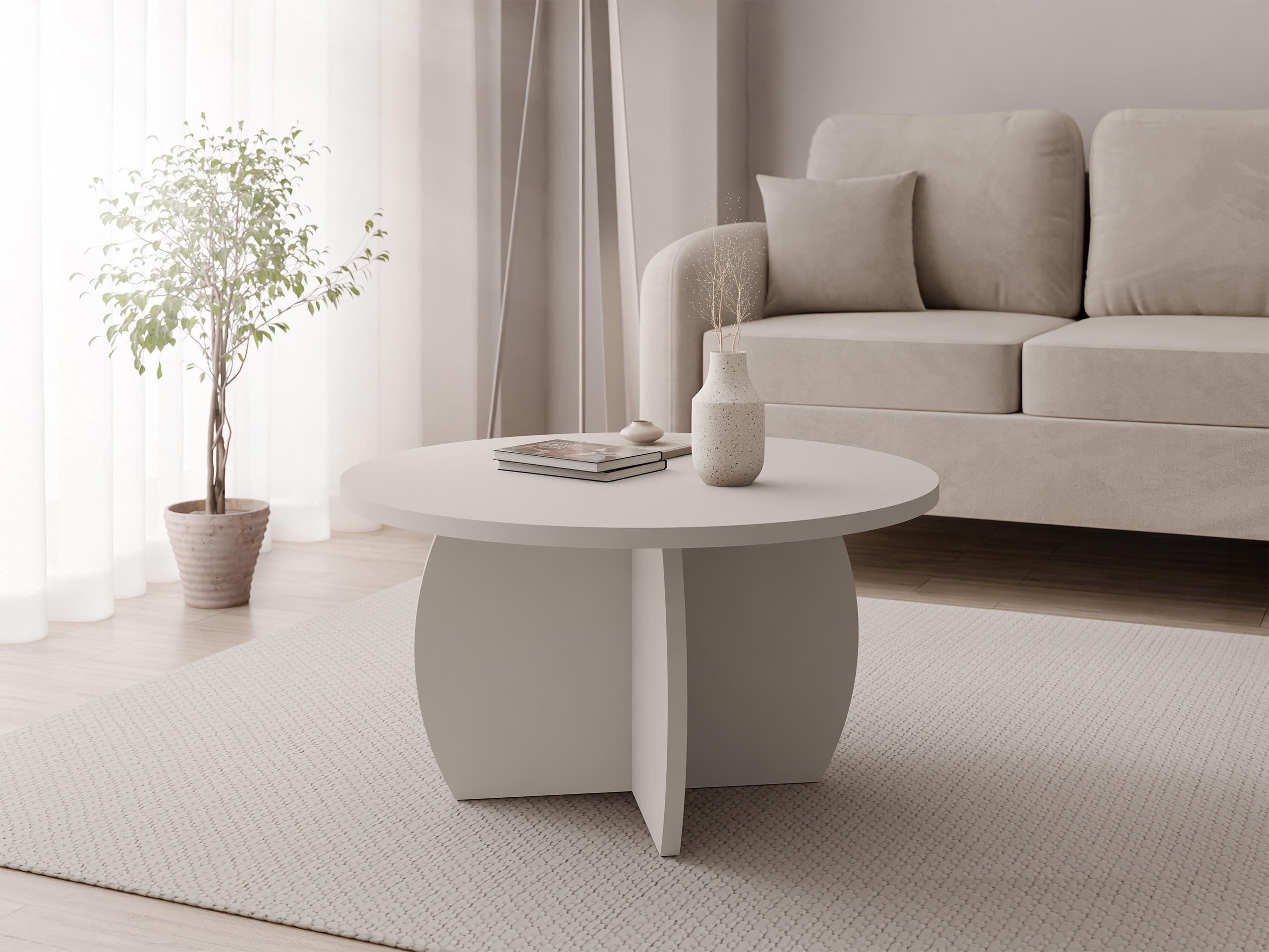 Coffee table Comfivo Pagas (Beige)