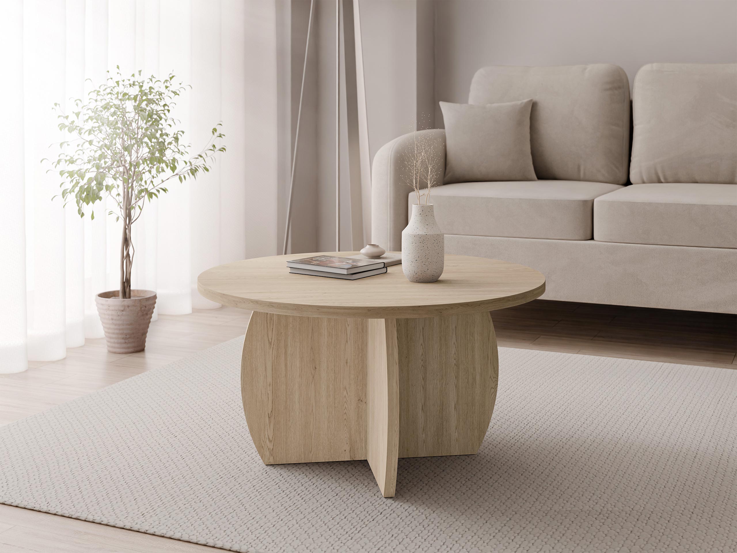 Coffee table Comfivo Pagas (Oak)