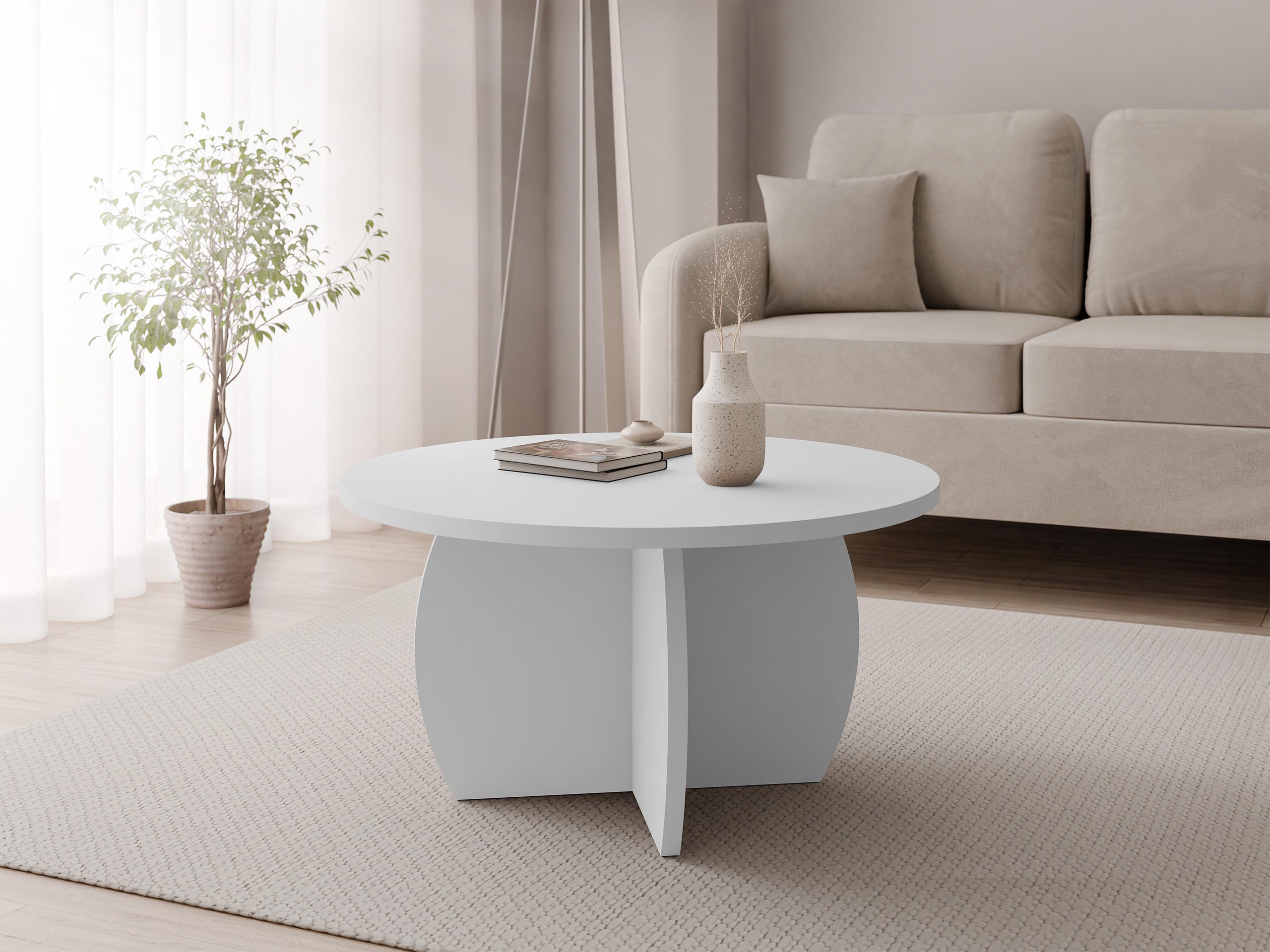 Coffee table Comfivo Pagas (White)