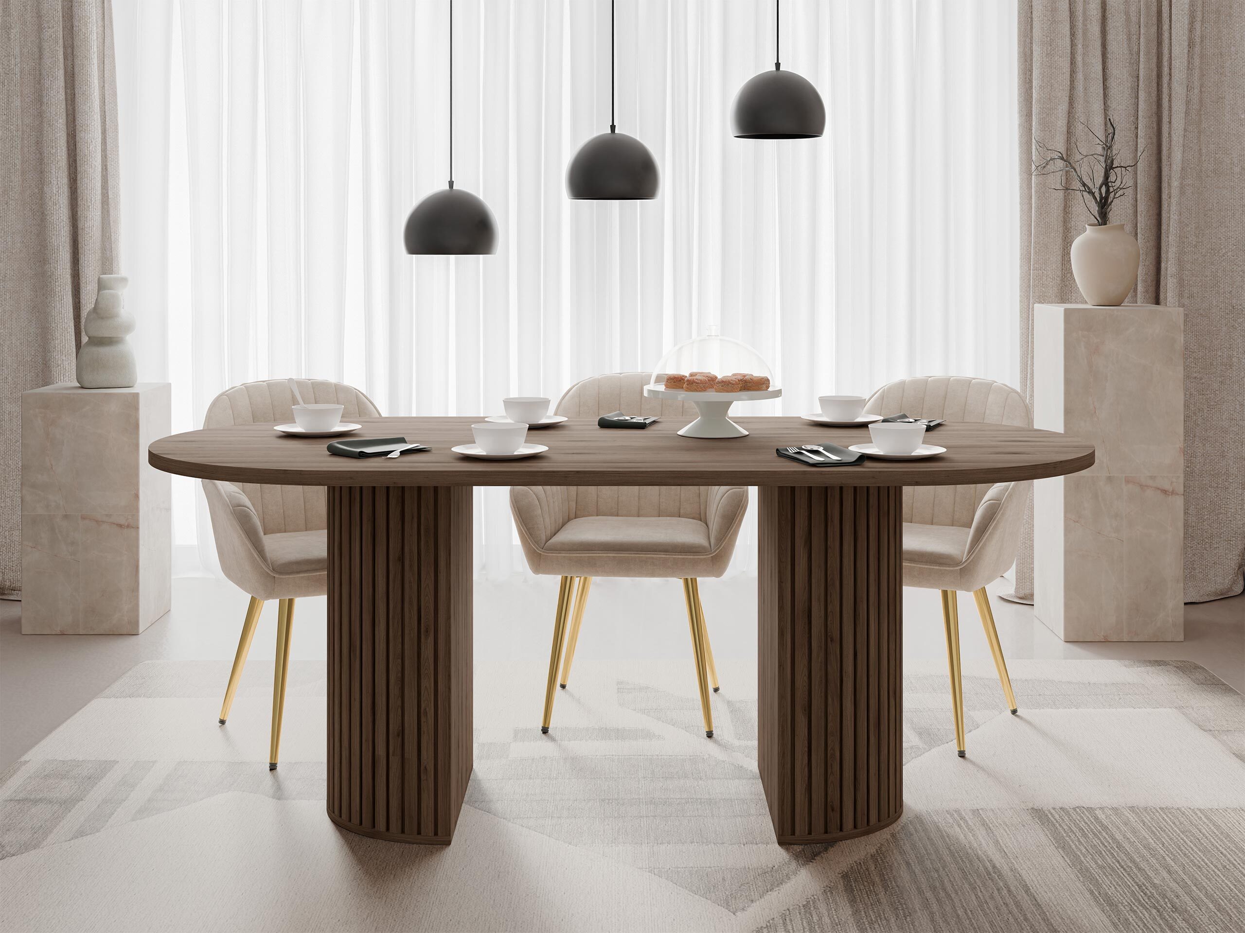 Table Comfivo 510 (Walnut)