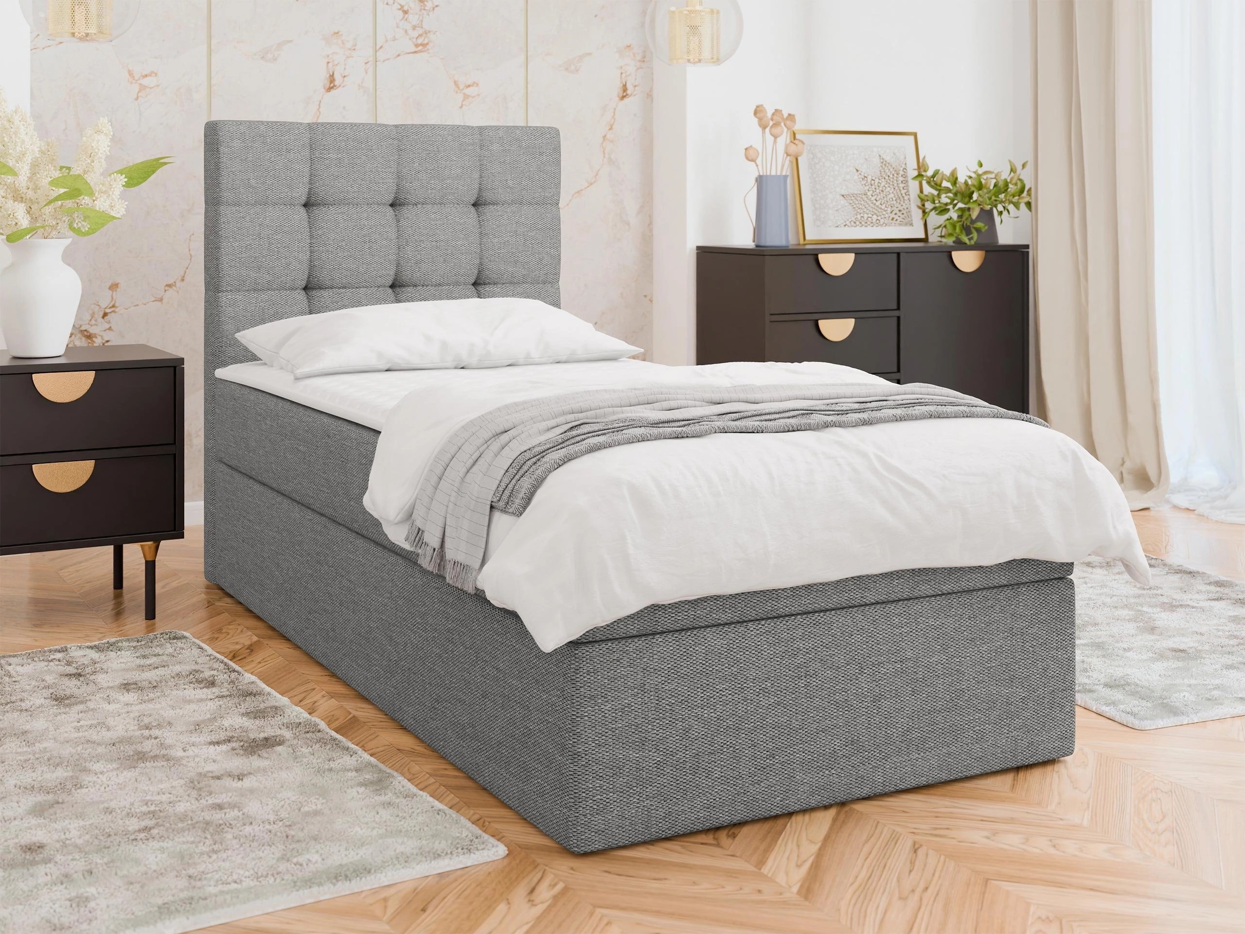 Continental bed Comfivo Osculum II (Muna 08)