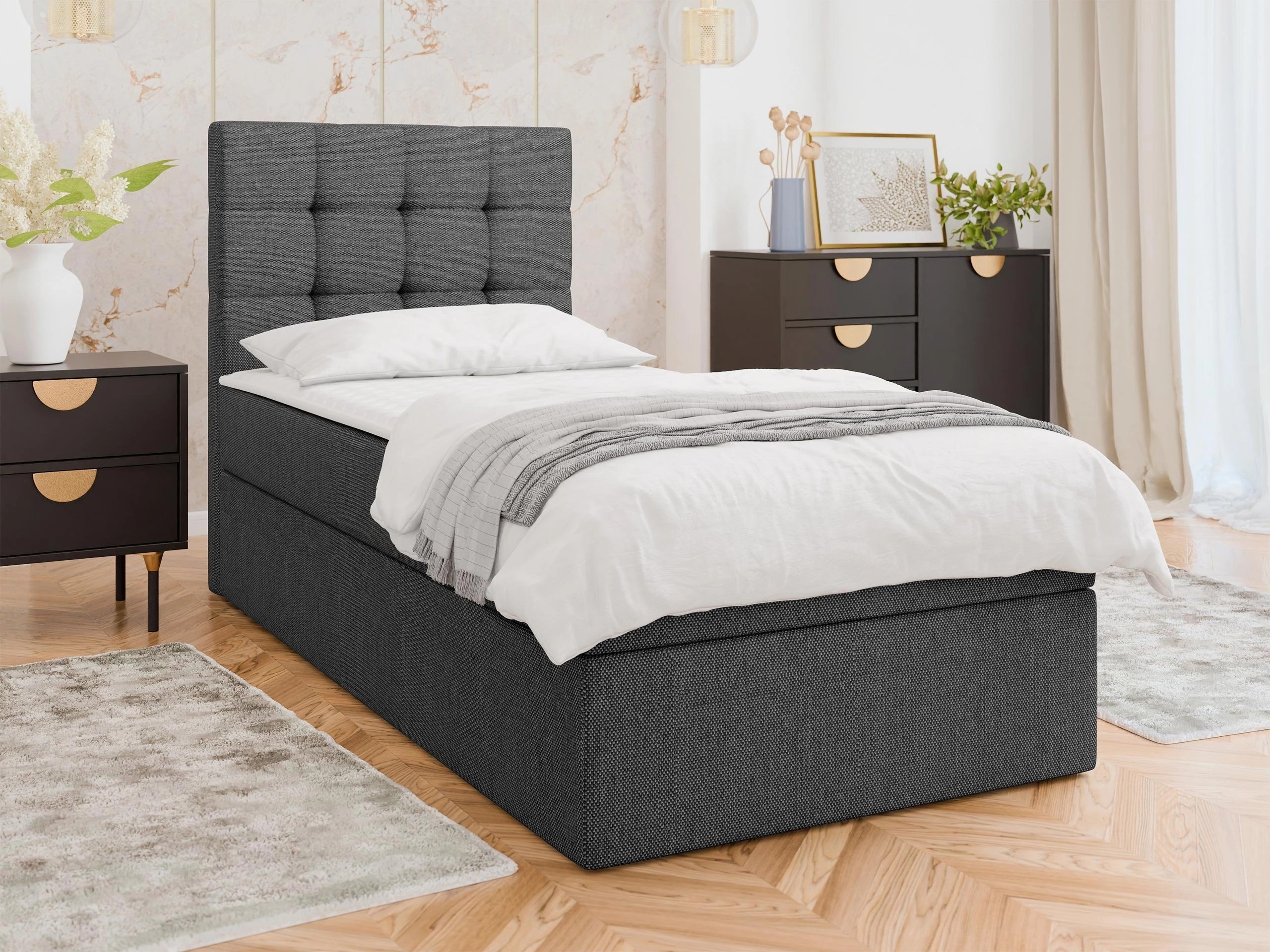 Continental bed Comfivo Osculum II (Muna 10)