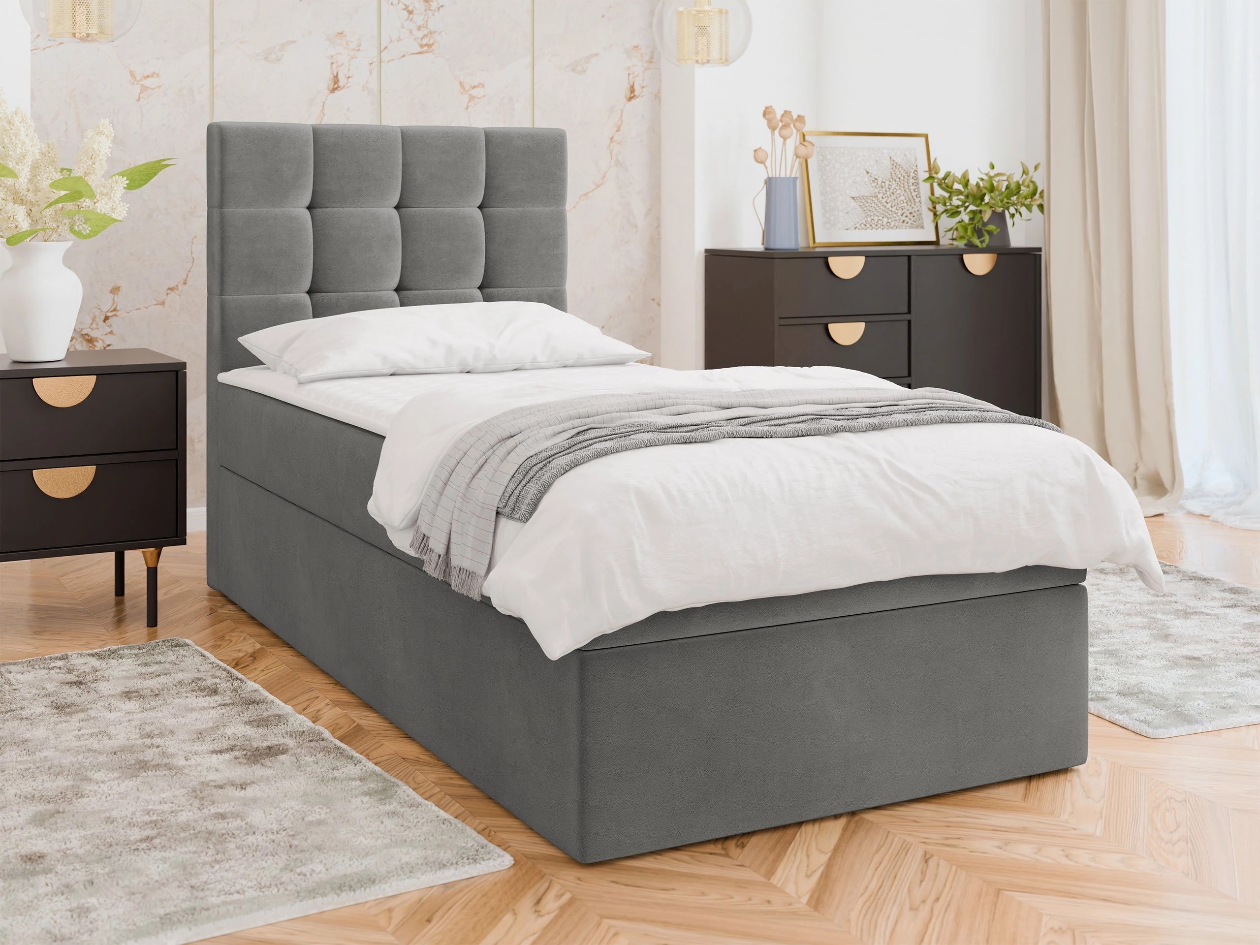 Continental bed Comfivo Osculum II (Manila 16)