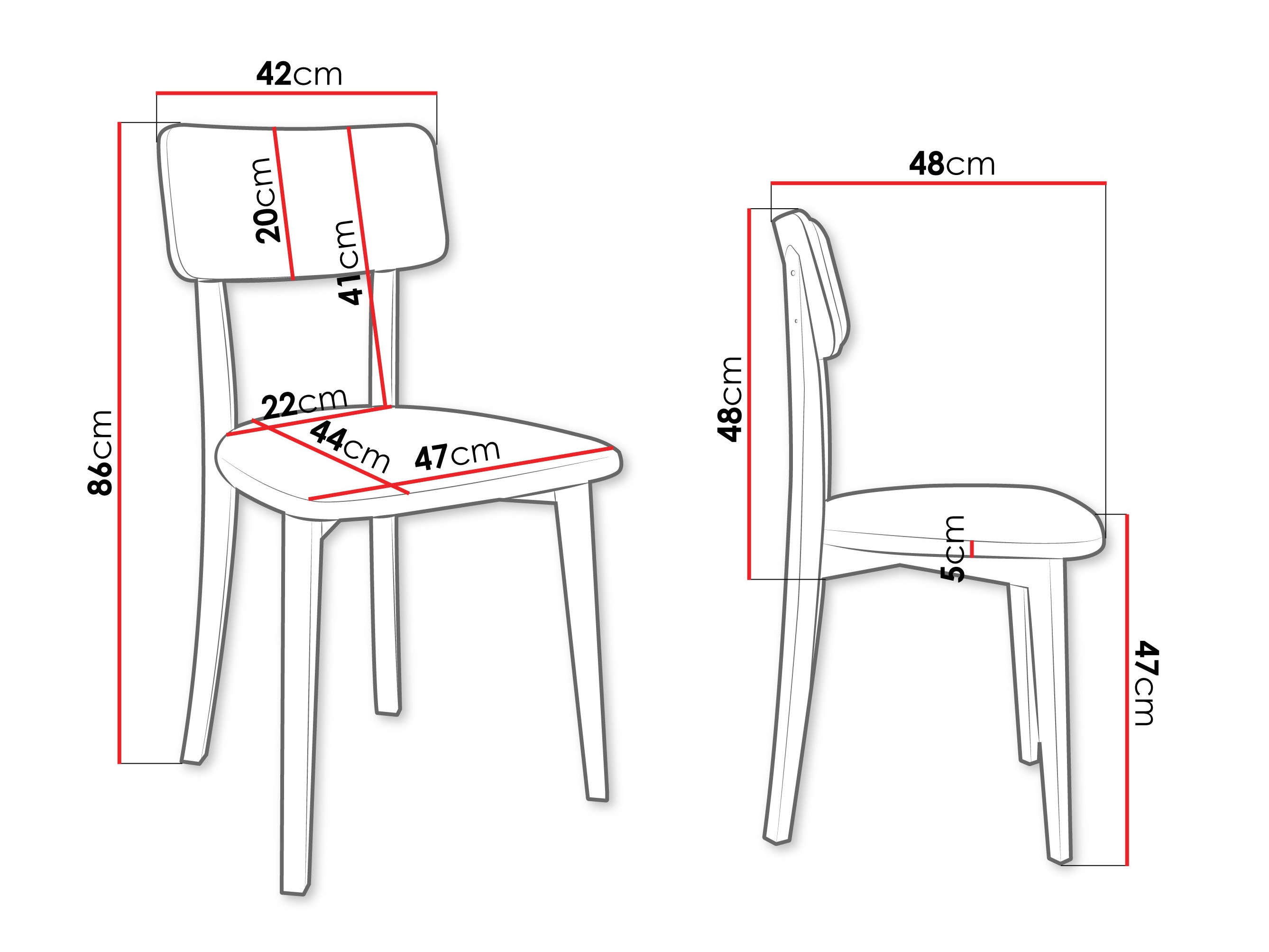 Chair Victorville 380 (White)