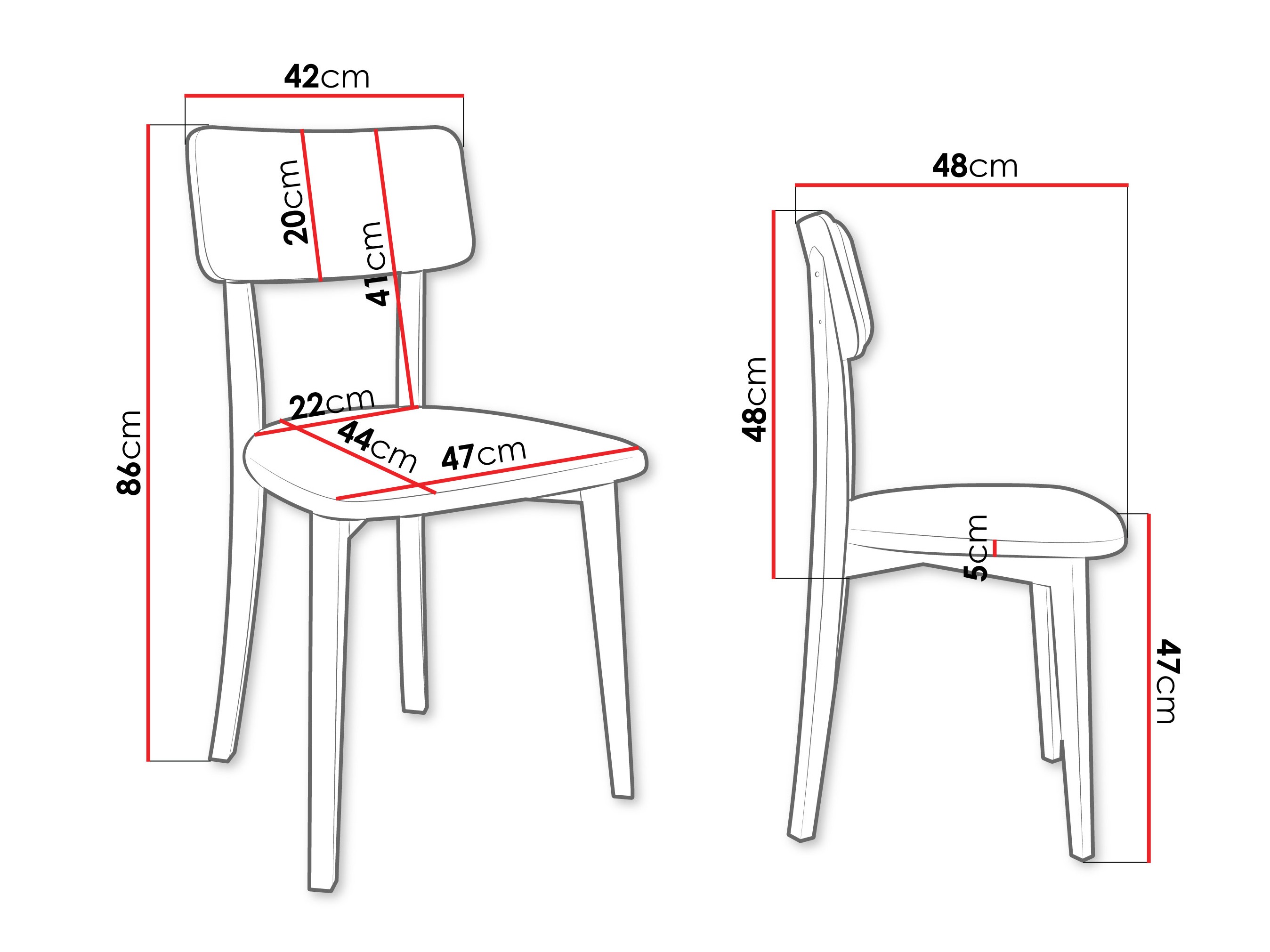 Chair Victorville 380 (White)