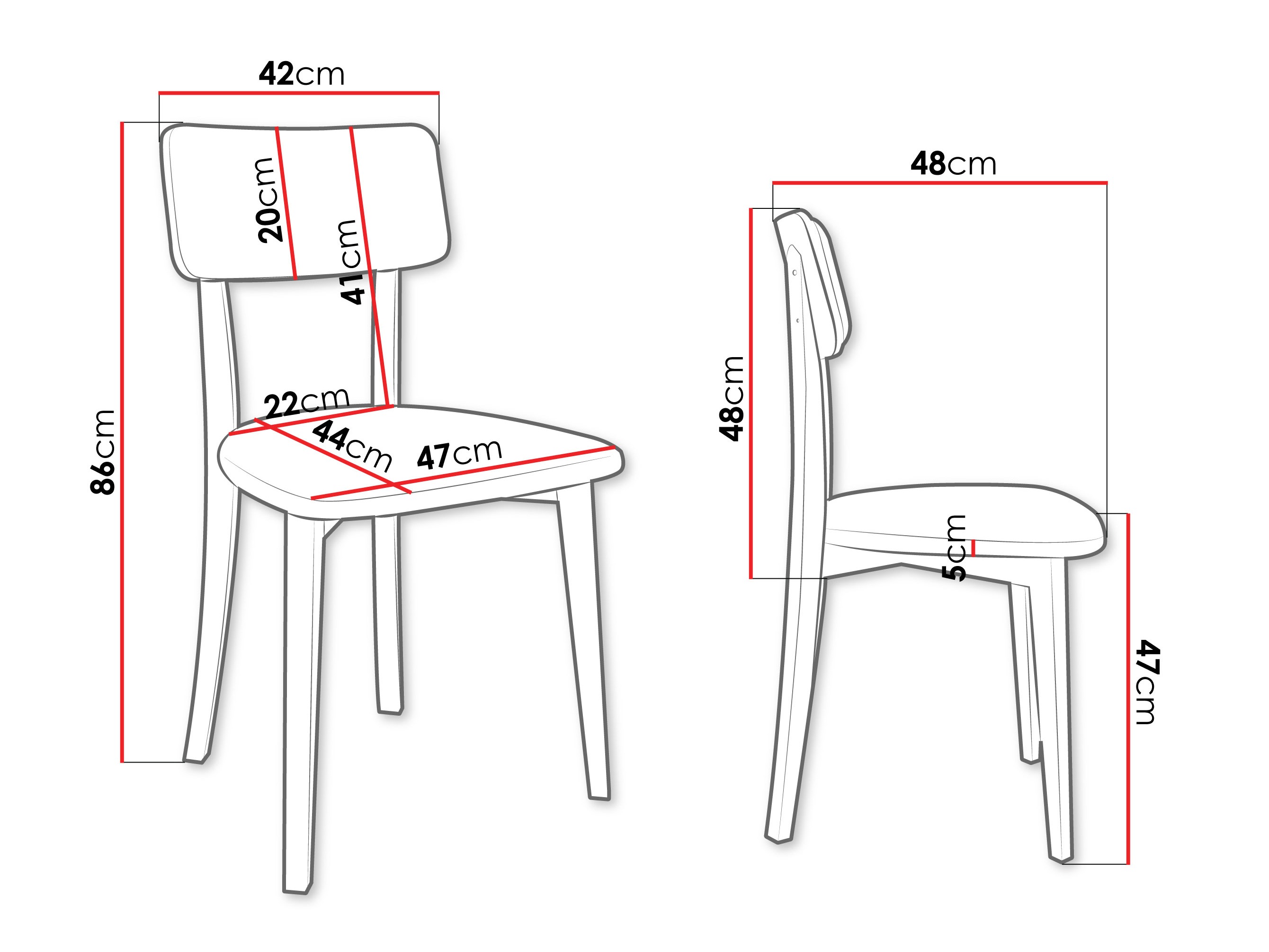 Chair Victorville 380 (White)