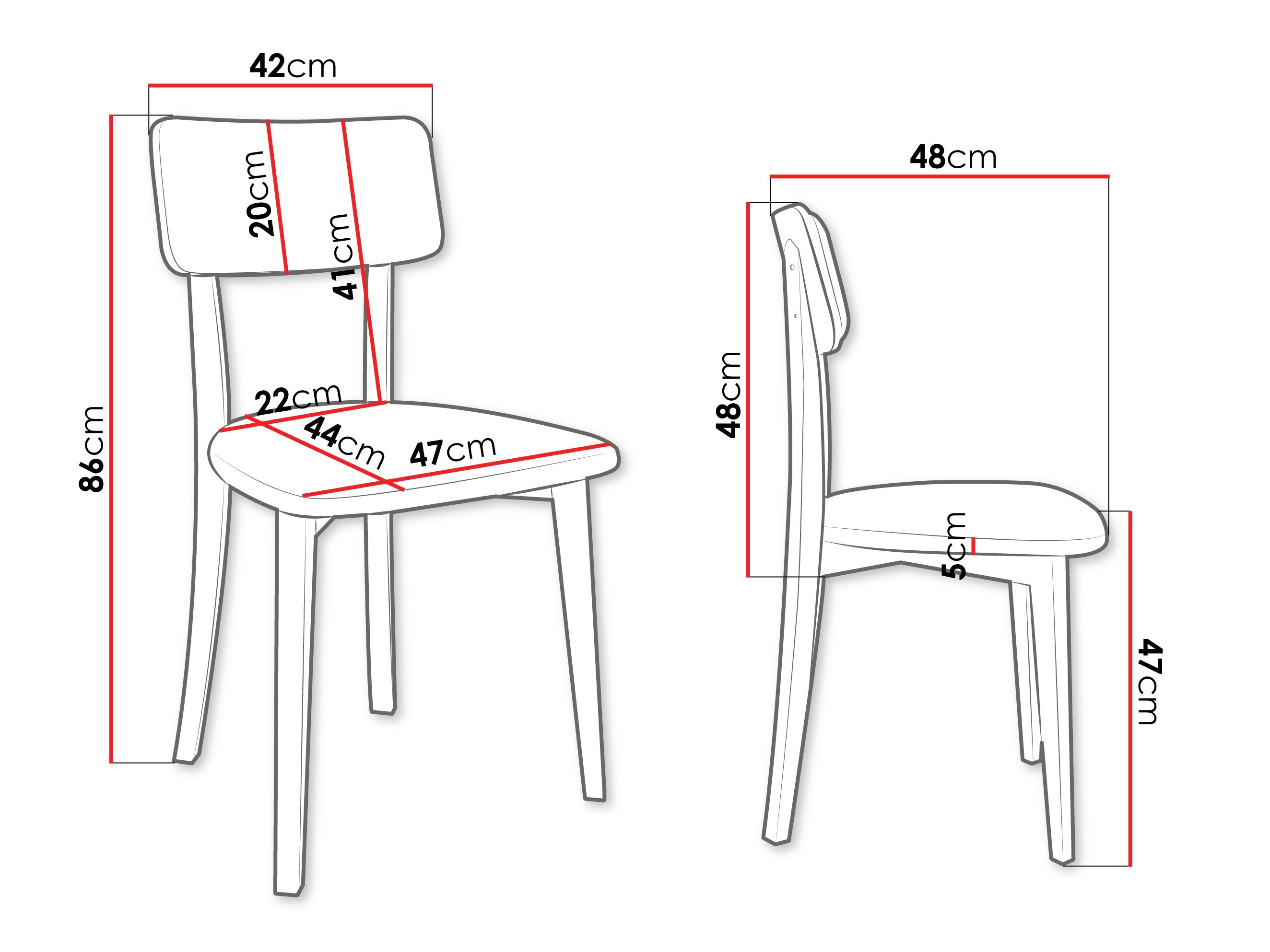 Chair Victorville 380 (White)