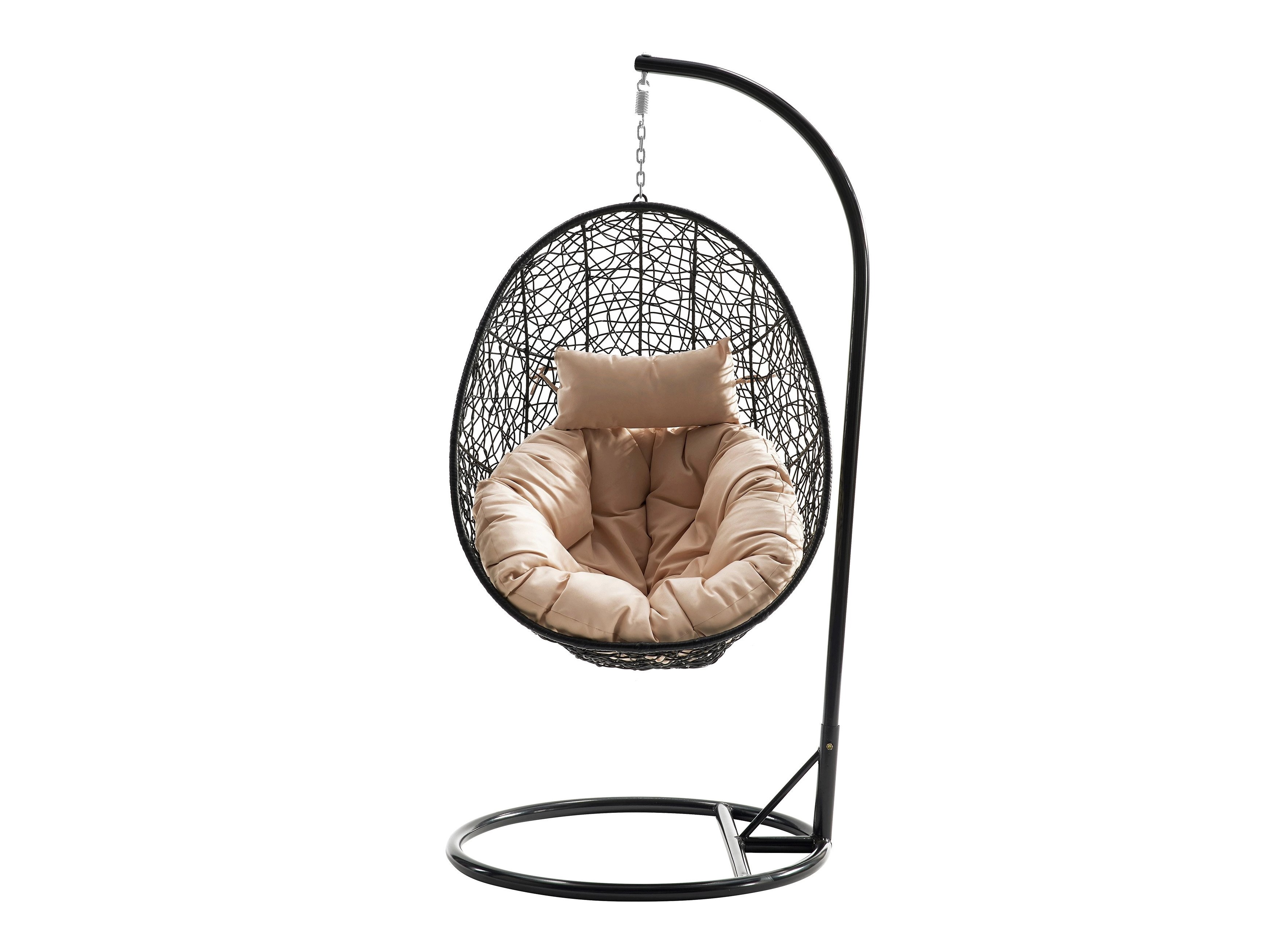 Hanging chair Comfivo Undtudo (Black + Cream)