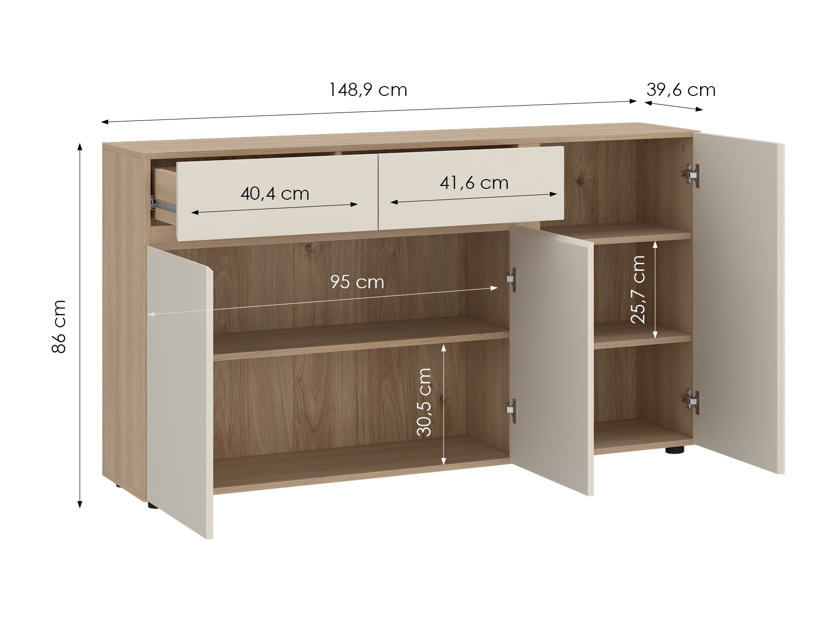 Chest of drawers Enoloro 103