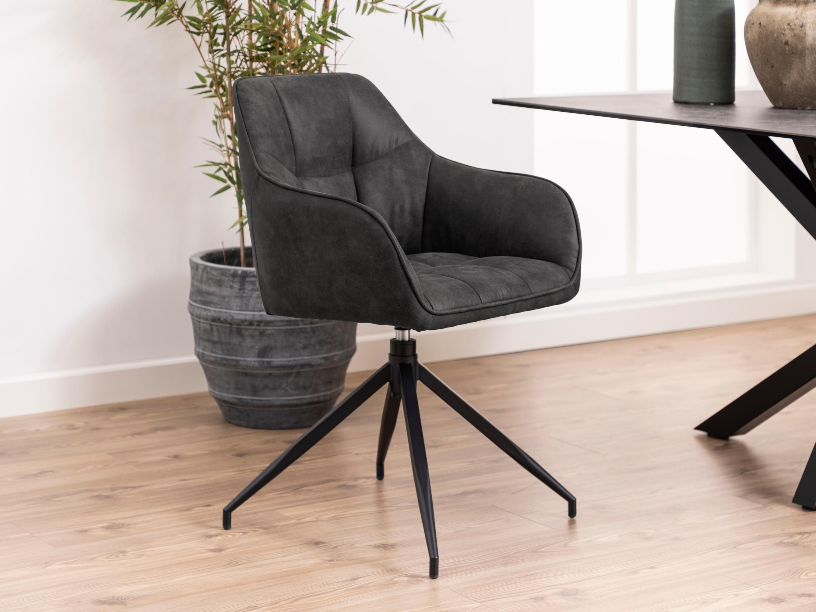 Chair Norsica 494 (Anthracite + Black)