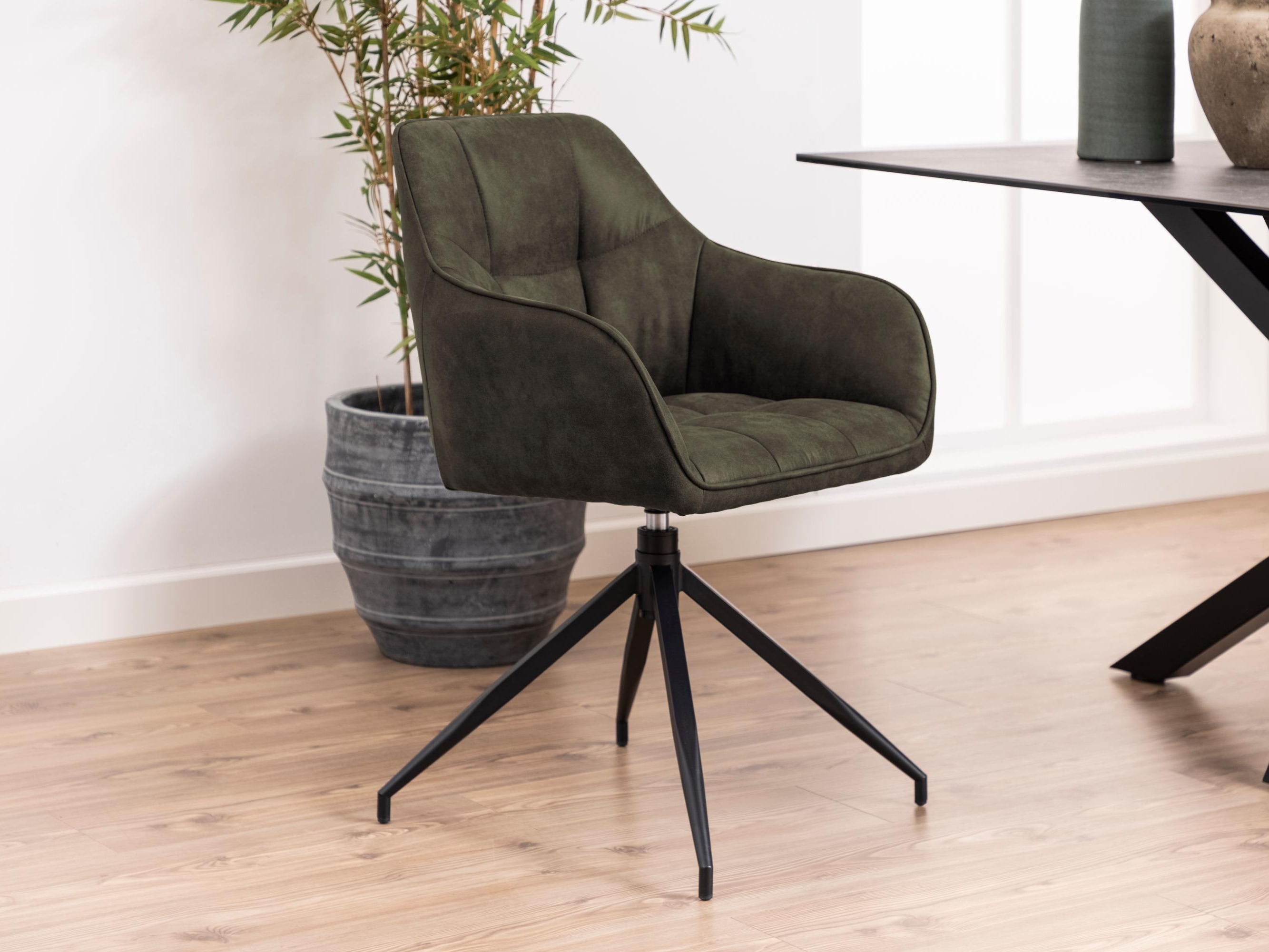 Chair Norsica 494 (Green + Black)