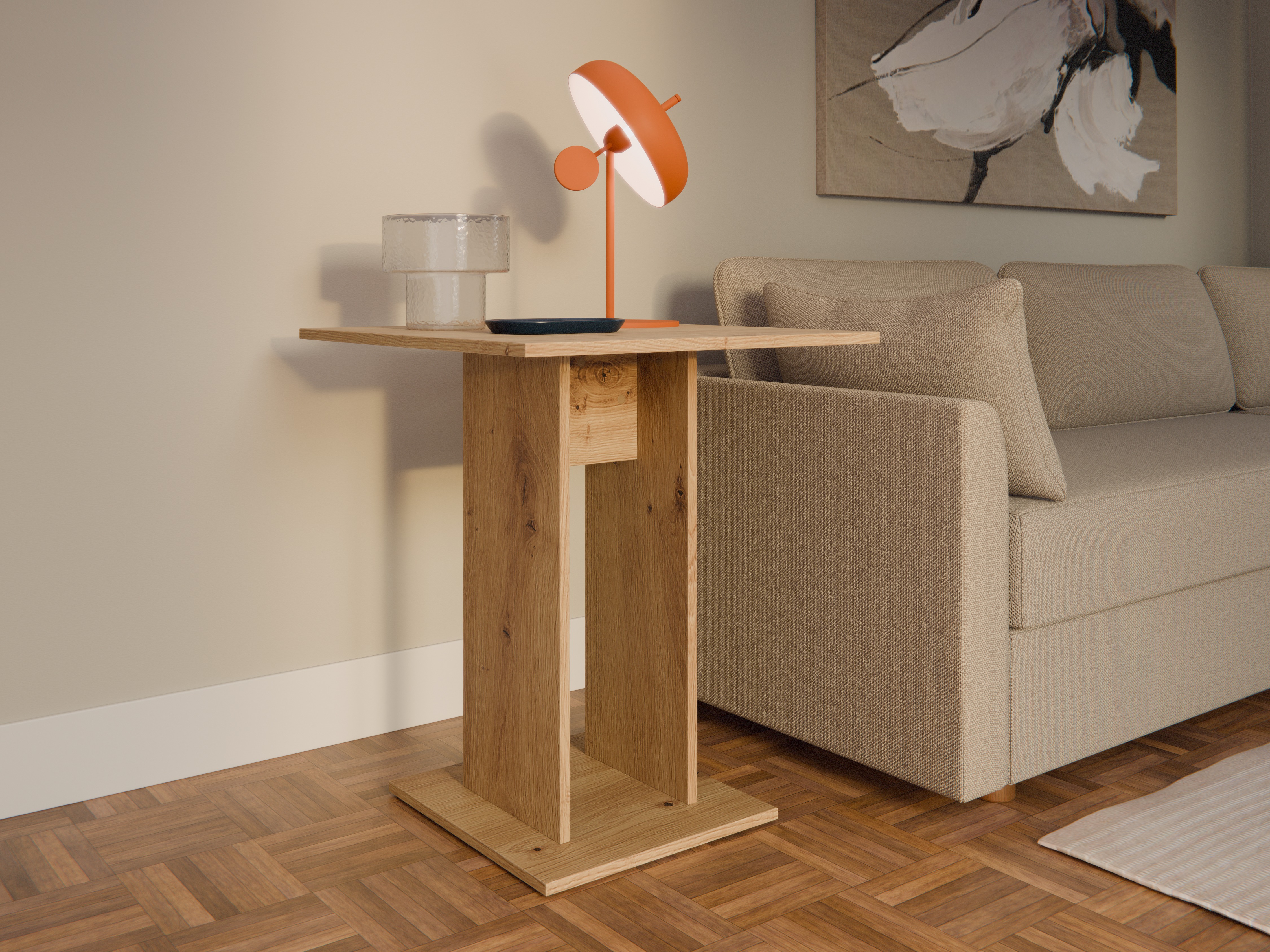 Side table Ontario 225 (Artisan oak)