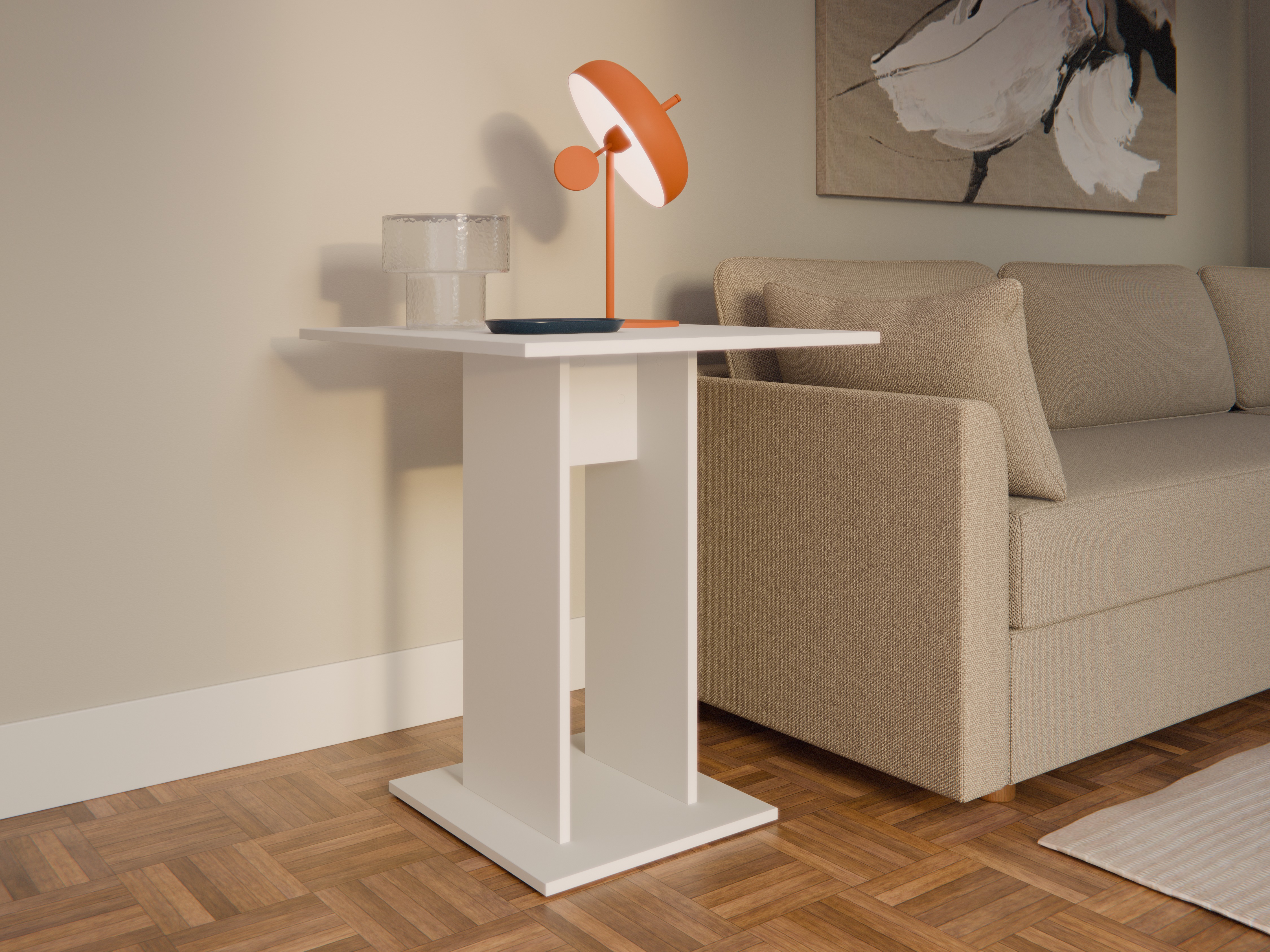 Side table Ontario 225 (White)