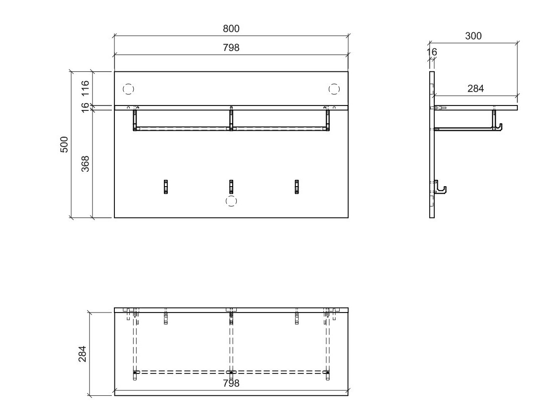Coat rack Remcale 112