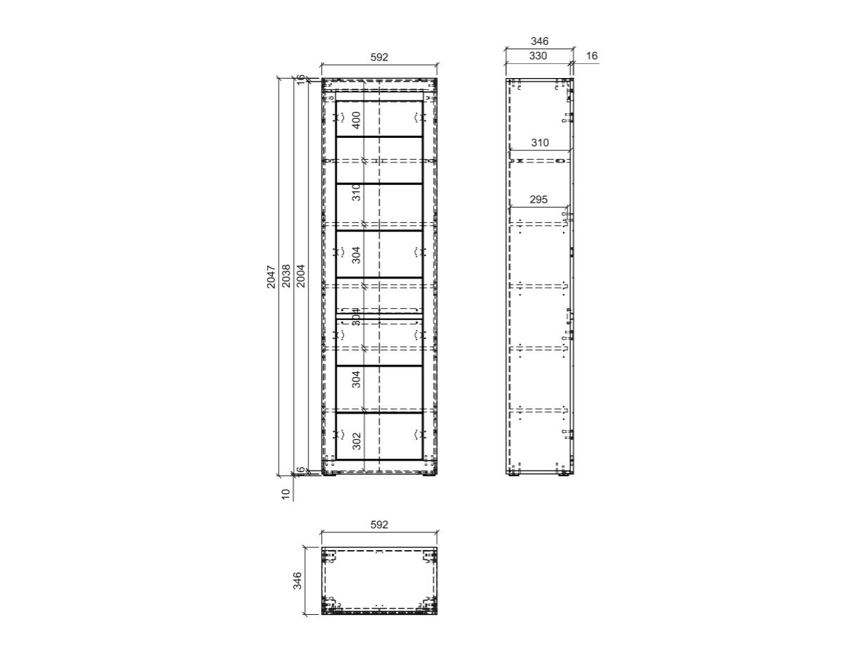 Wardrobe Ophtola 100