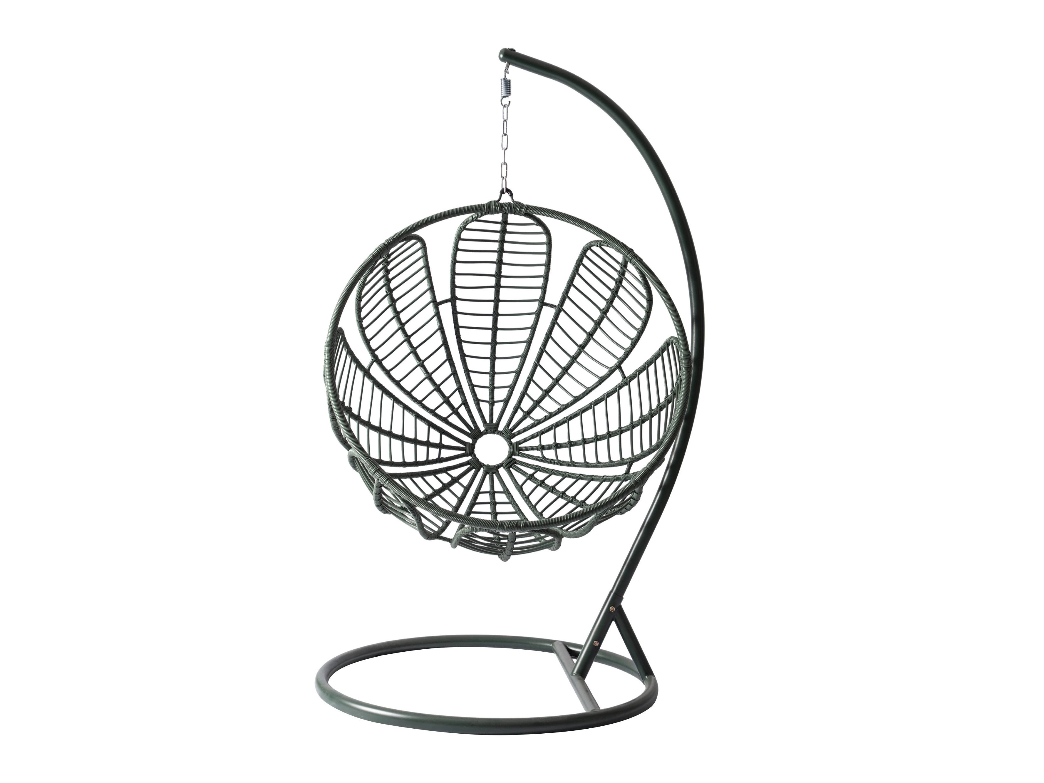 Hanging chair Comfivo 512 (Dark green + Green)