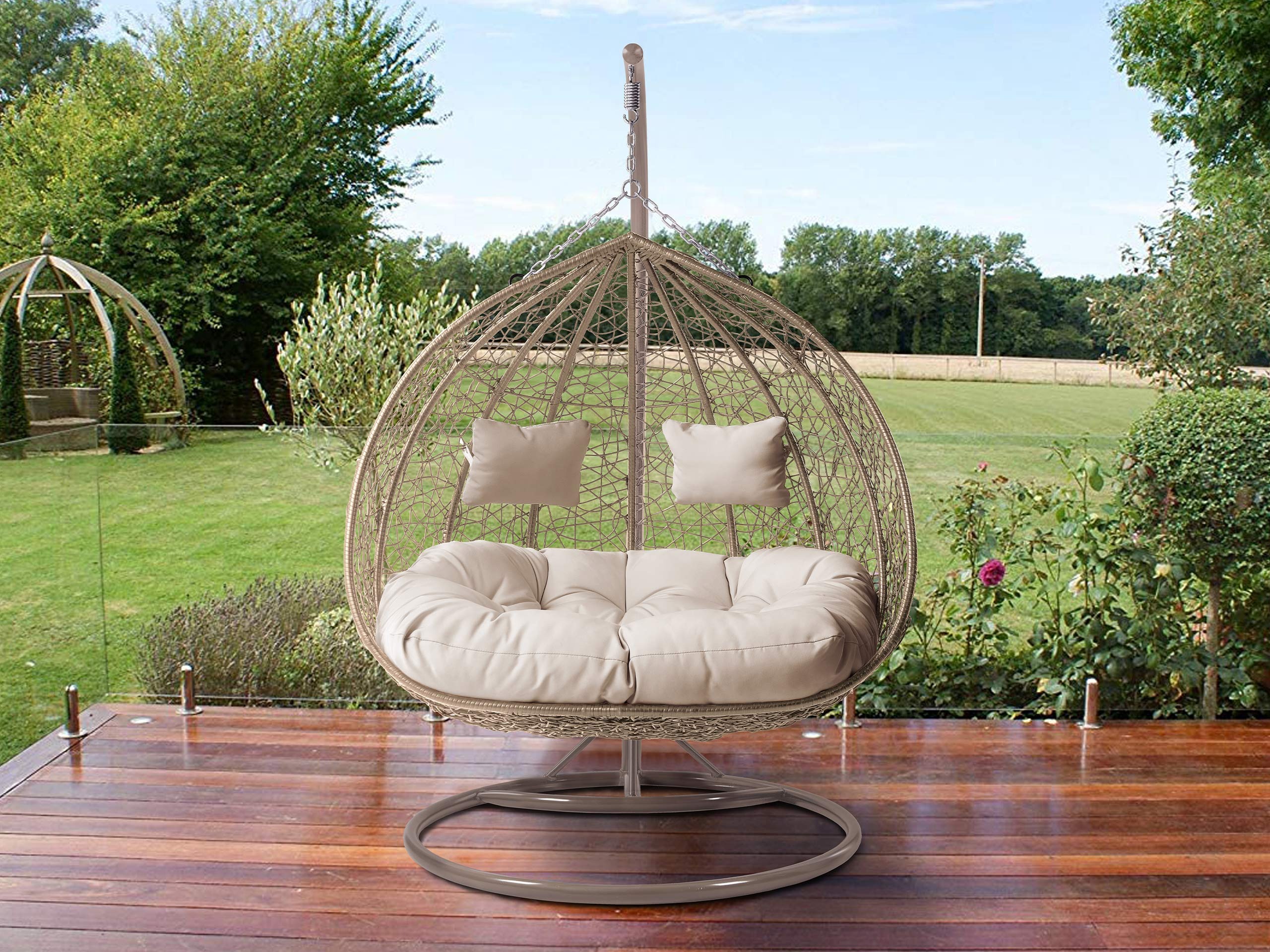 Hanging chair Comfivo Audos (Beige)