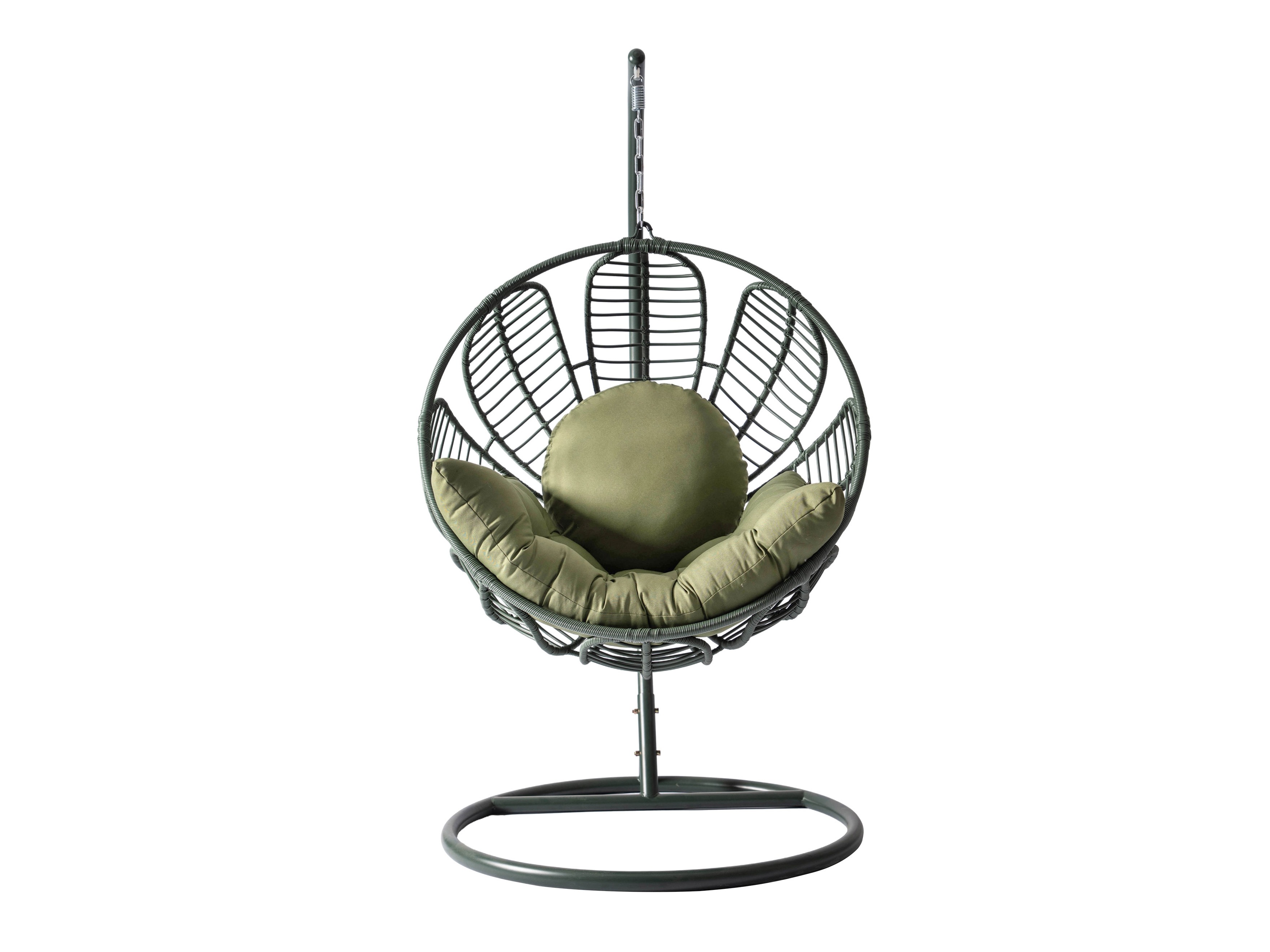 Hanging chair Comfivo Ingenium (Dark green + Green)