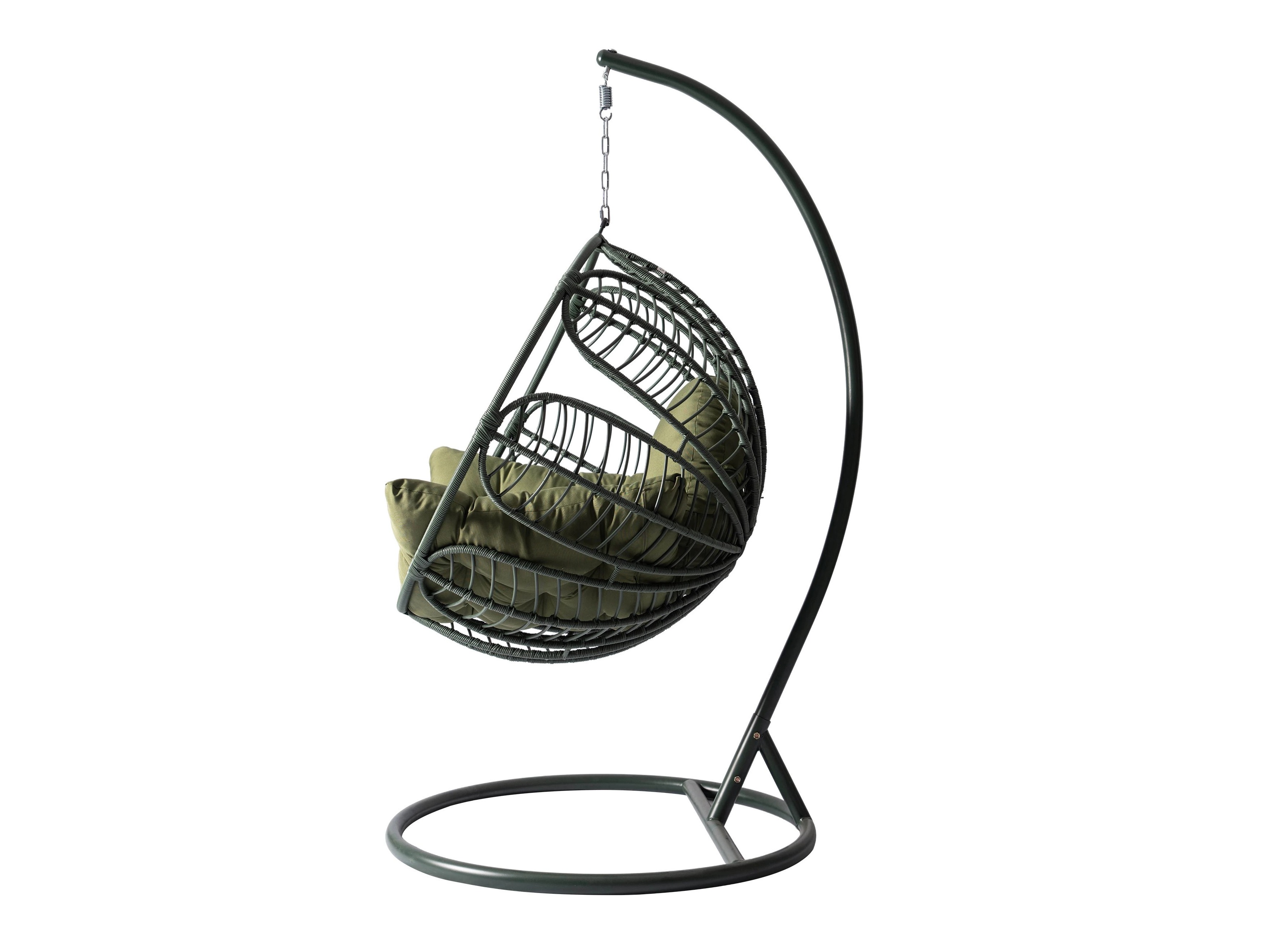 Hanging chair Comfivo Ingenium (Dark green + Green)