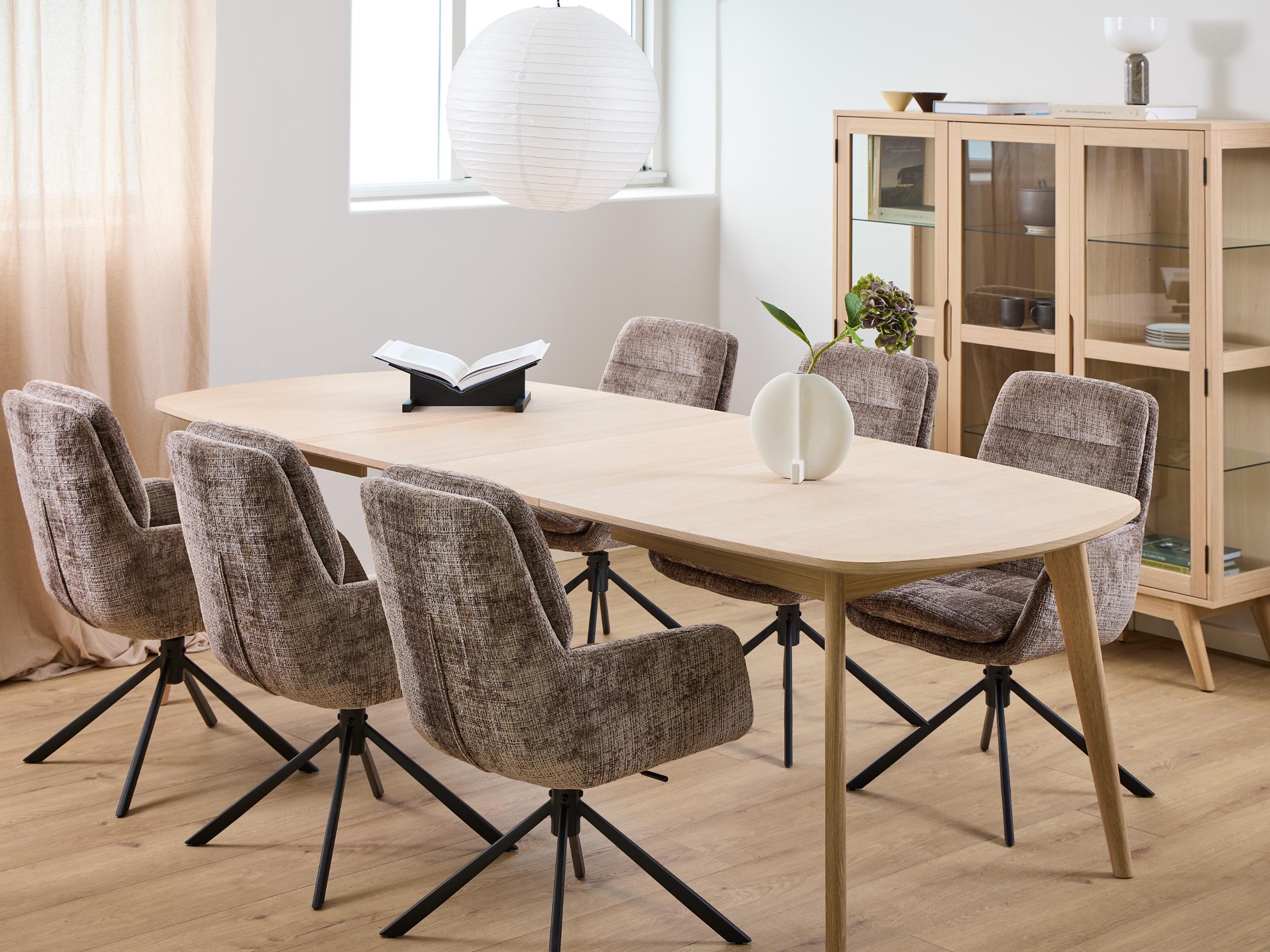 Table extension Norsica Elmdome 106 (Light wood) (2 pcs.)