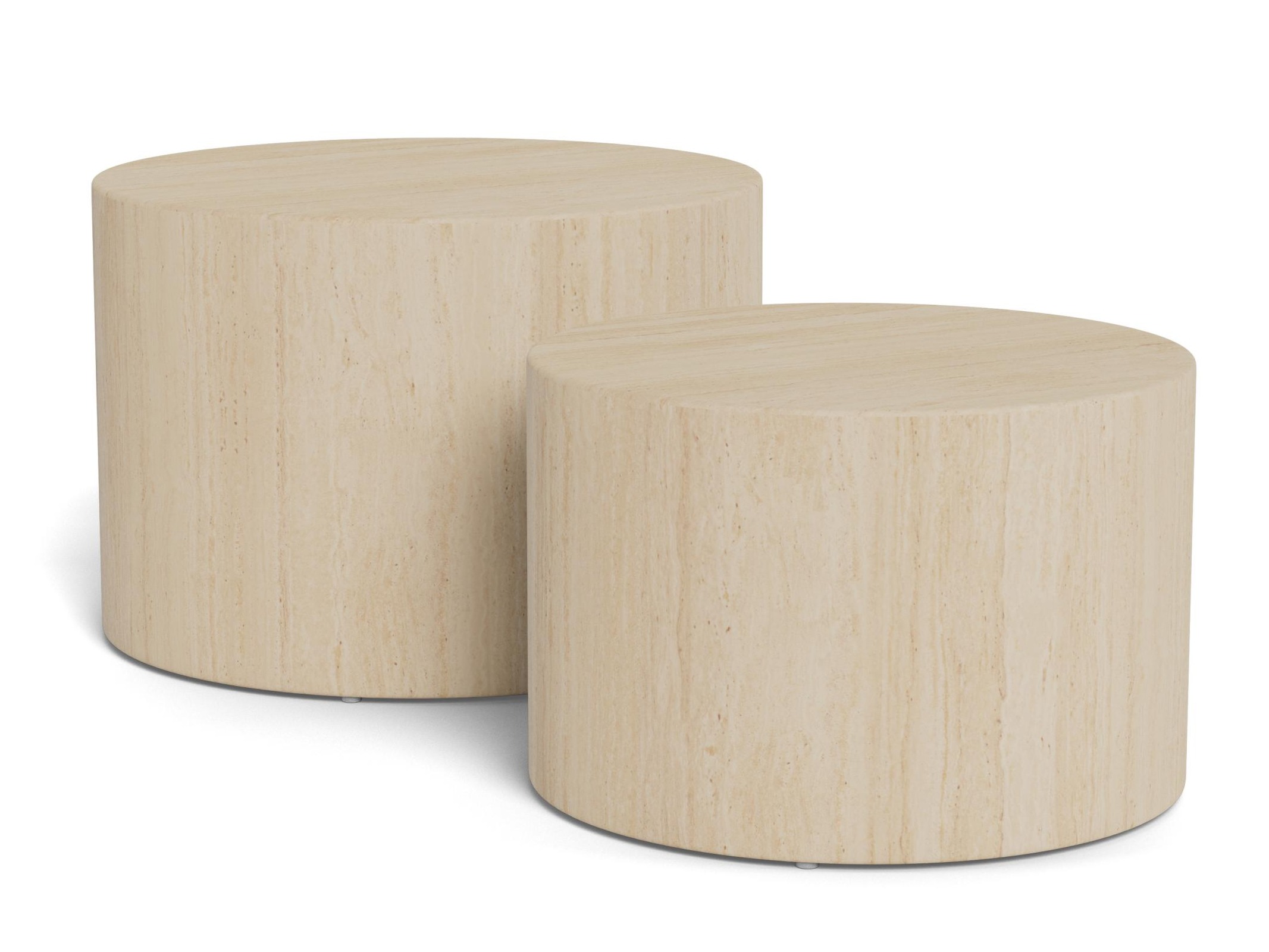 Nest of coffee tables Norsica 800 (Beige)