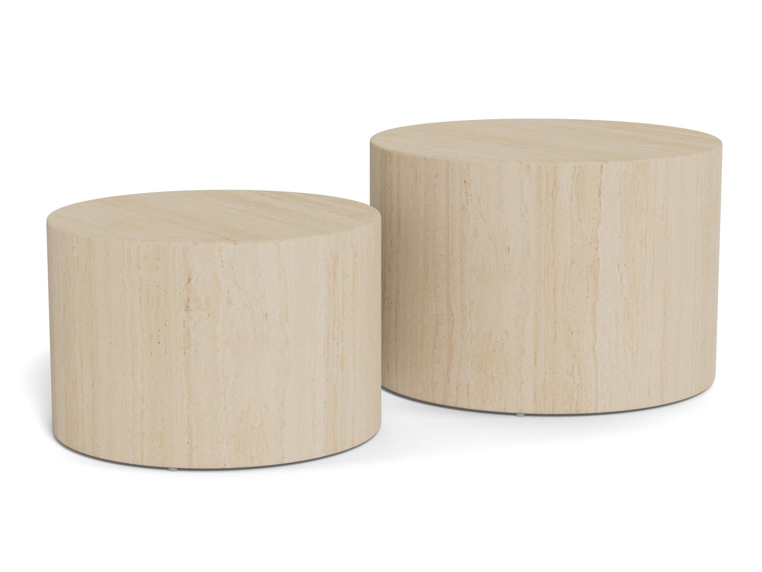 Nest of coffee tables Norsica 800 (Beige)