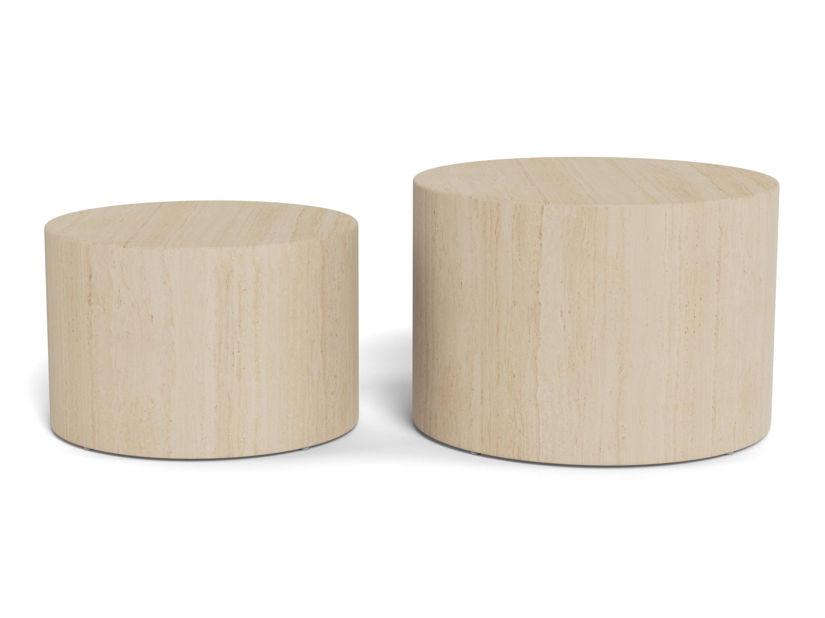 Nest of coffee tables Norsica 800 (Beige)