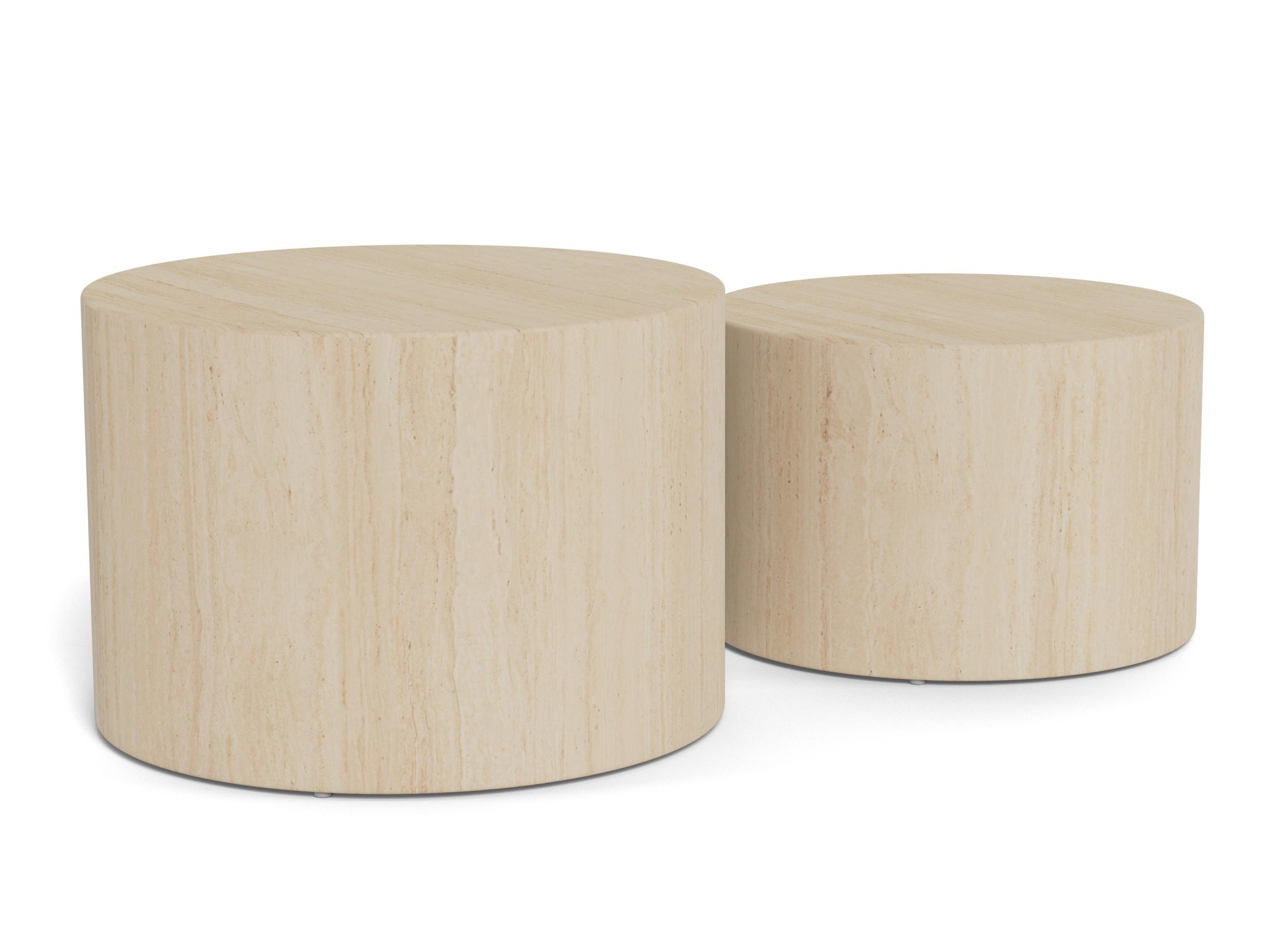 Nest of coffee tables Norsica 800 (Beige)