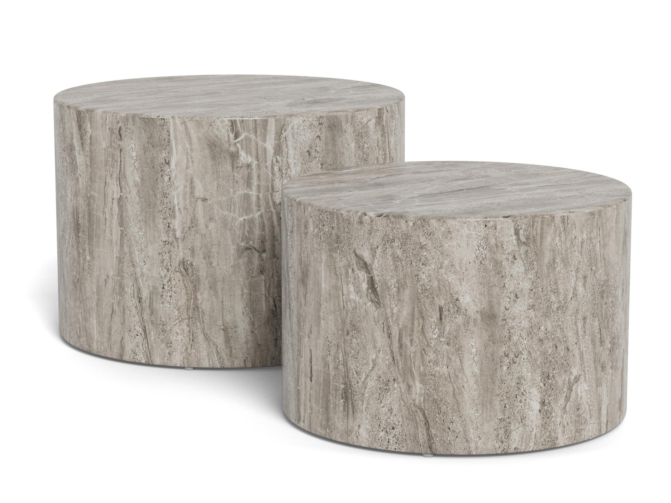 Nest of coffee tables Norsica 800 (Grey)