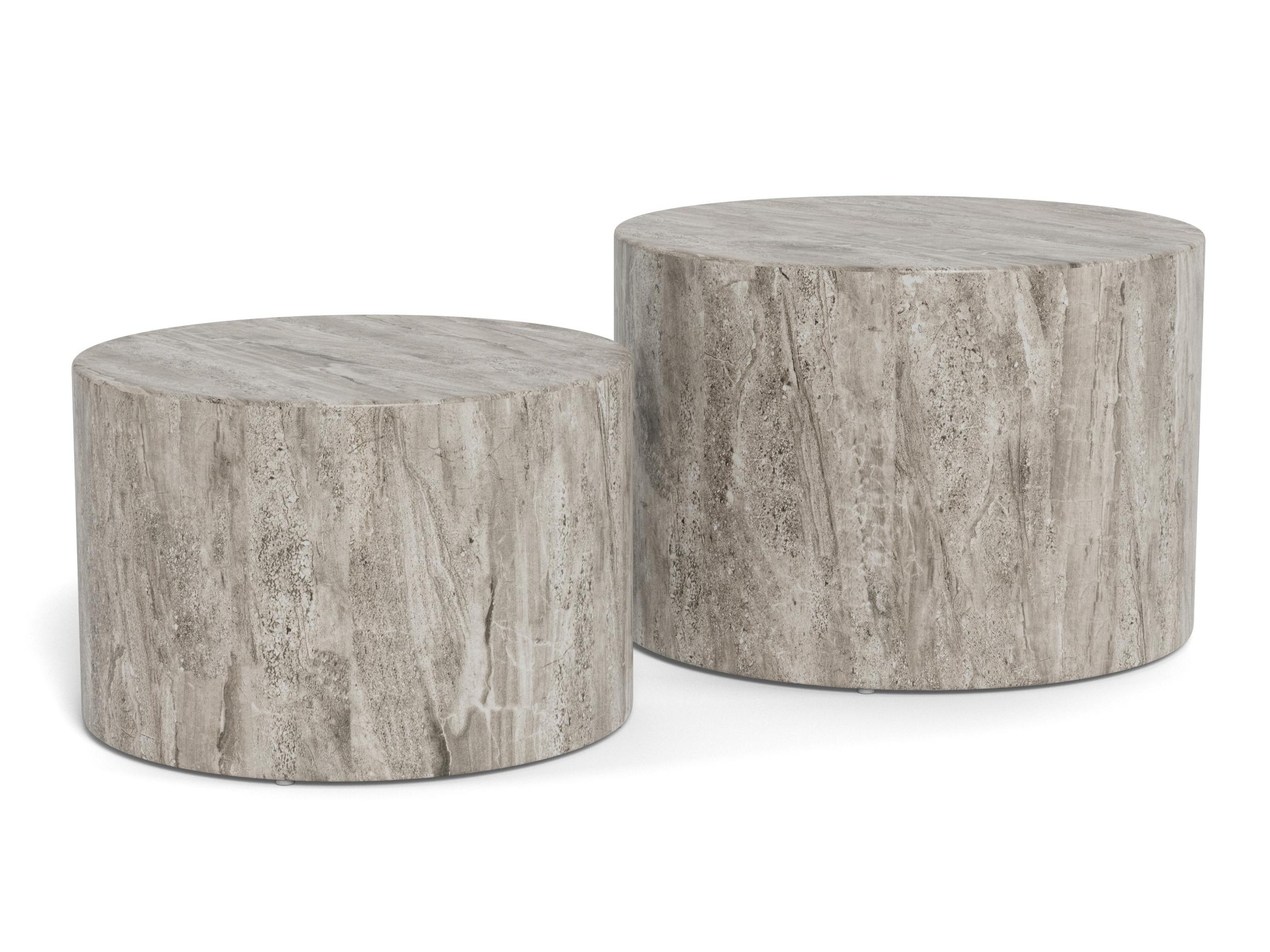 Nest of coffee tables Norsica 800 (Grey)