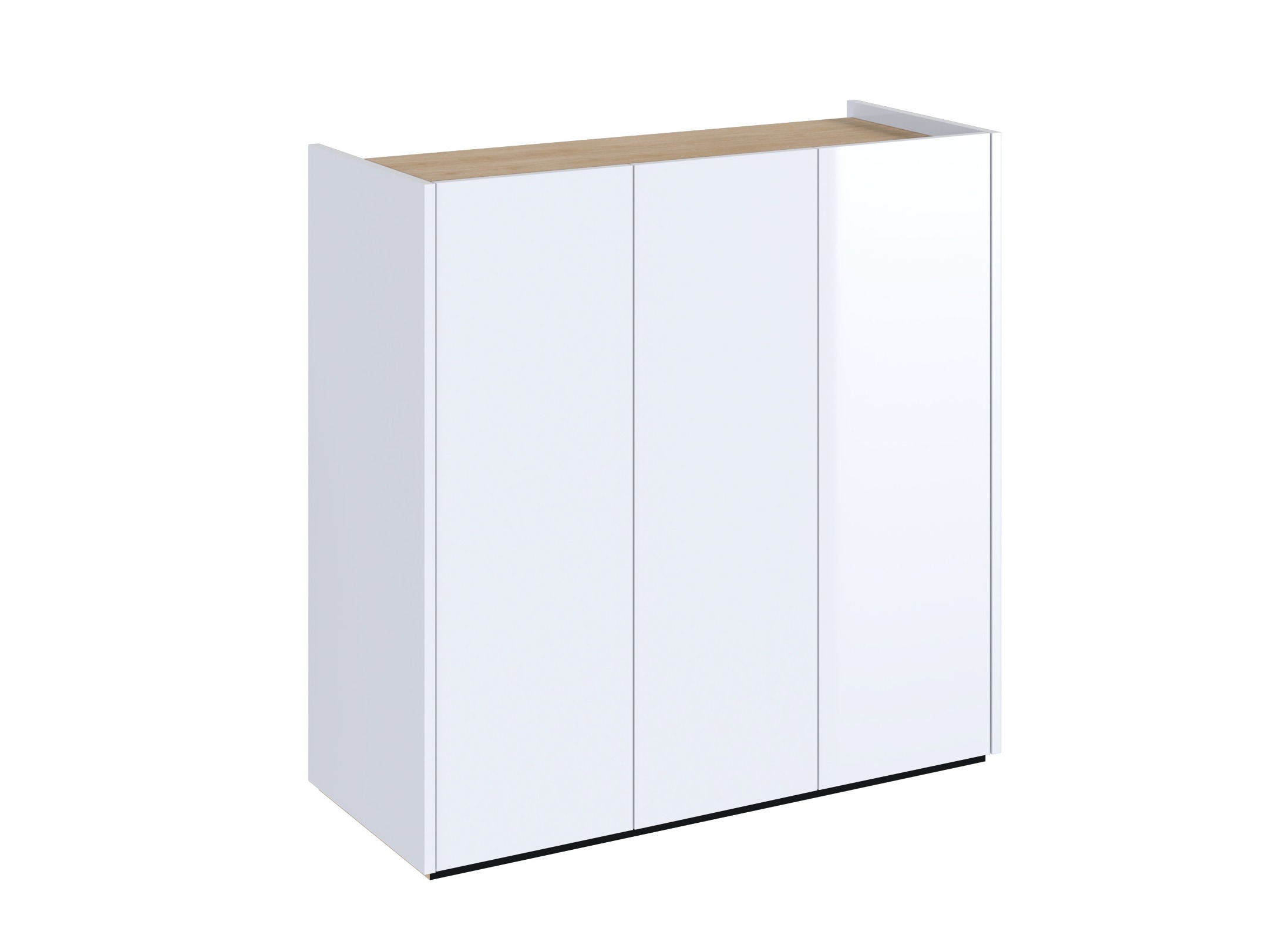 Sideboard Fresno 149 (Glossy white)
