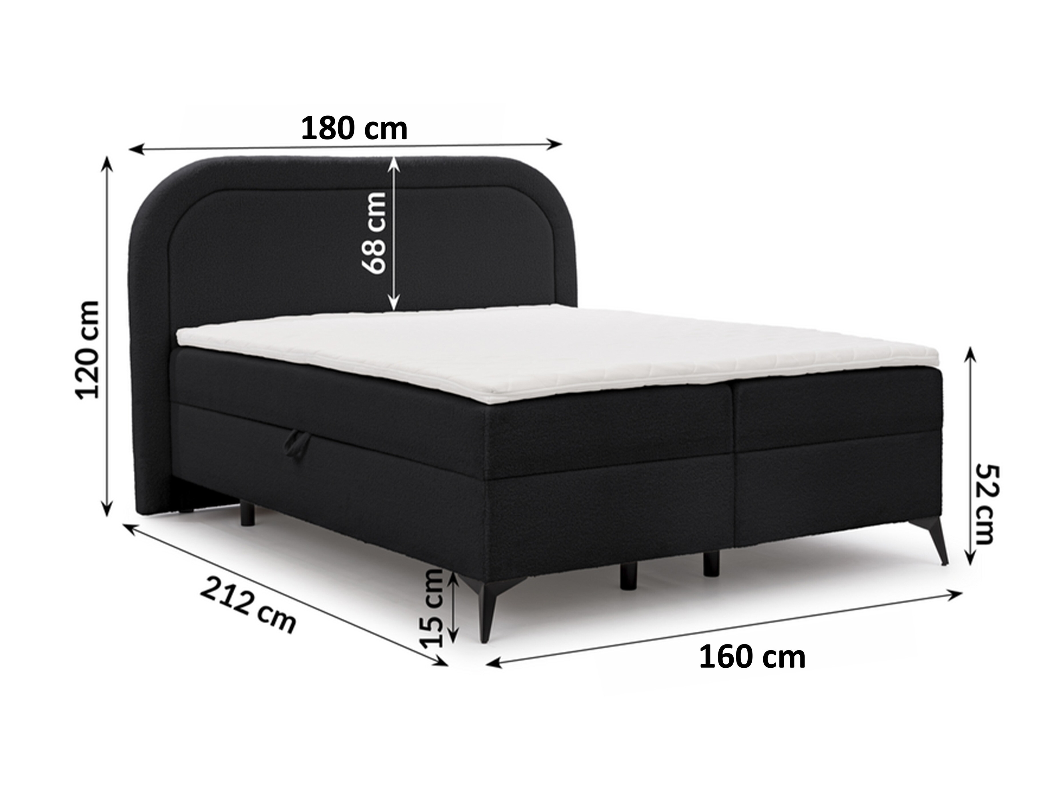 Continental bed Rocklin 115 (Quelle 83)