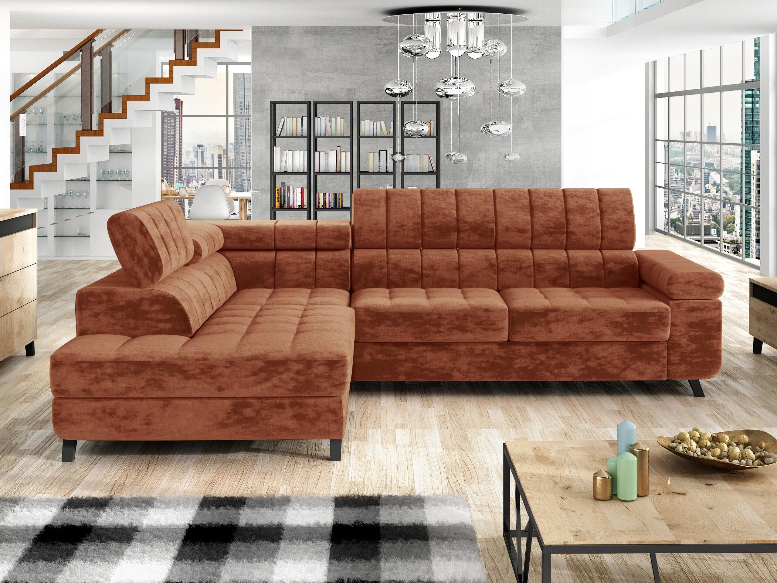 Corner sofa Comfivo Agnus (Clara 215.02)
